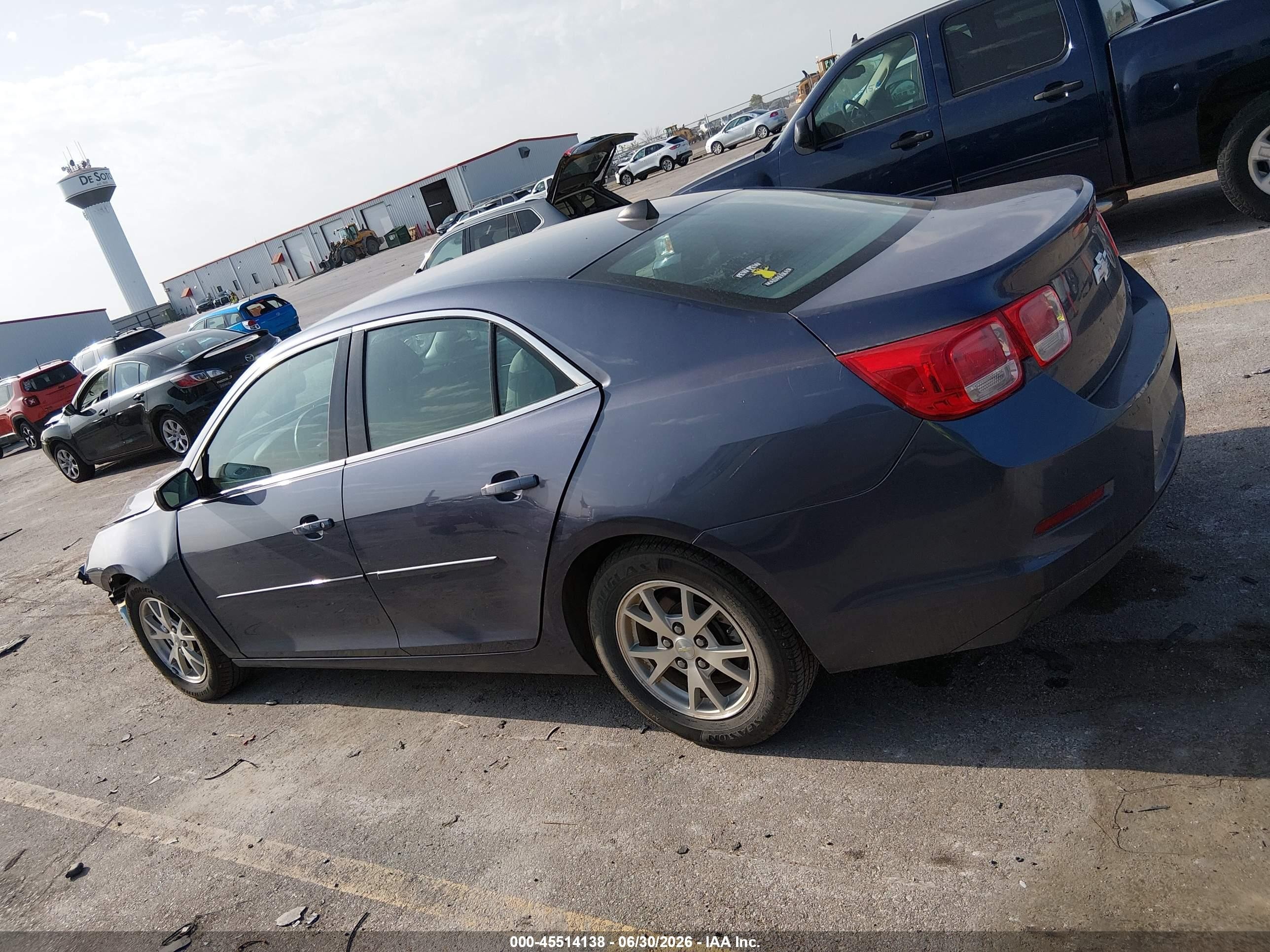 2014 Chevrolet Malibu 1fl Blue vin: 1G11A5SL5EF150494