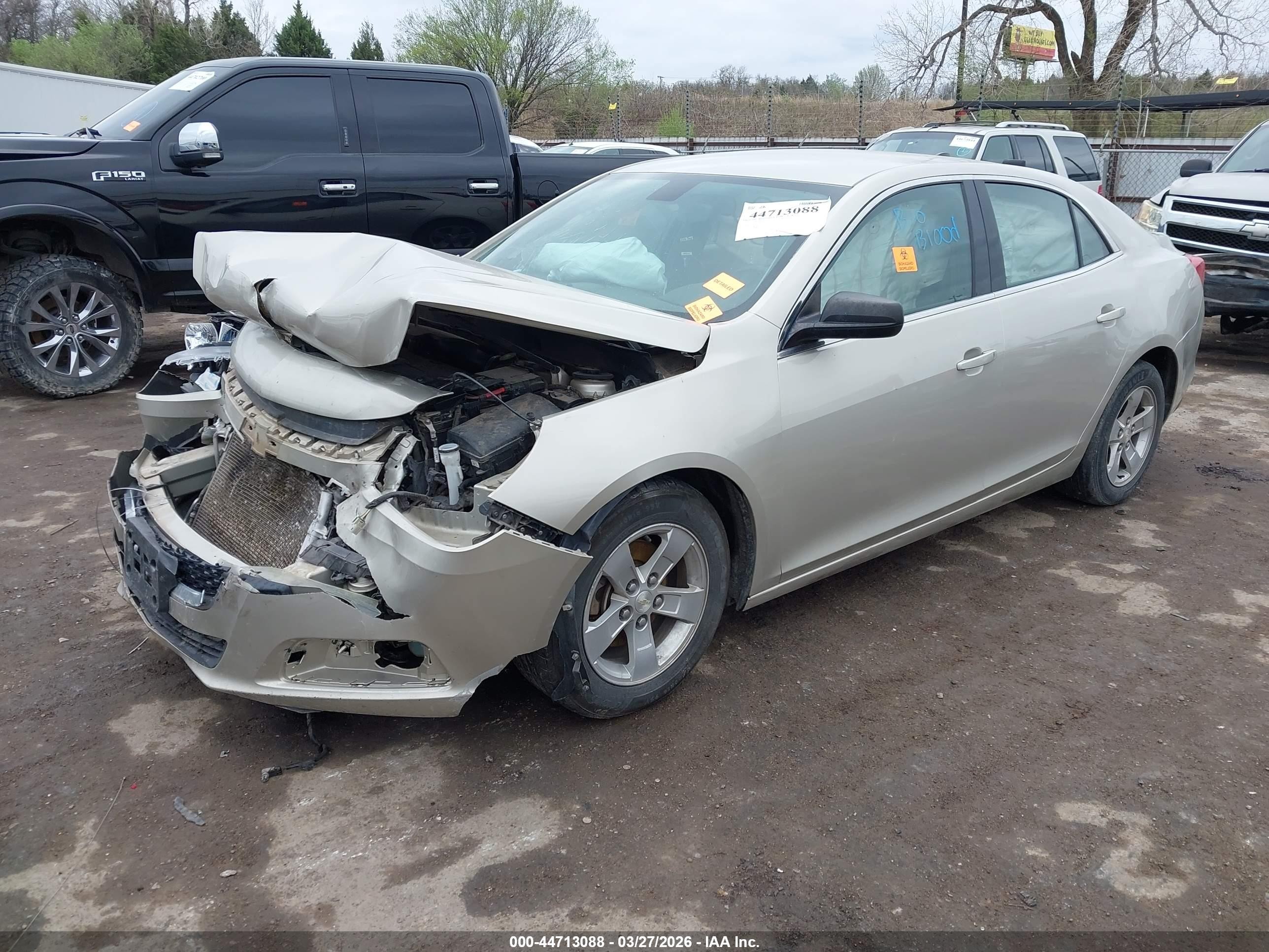 2014 Chevrolet Malibu 1fl Beige vin: 1G11A5SL5EF288150