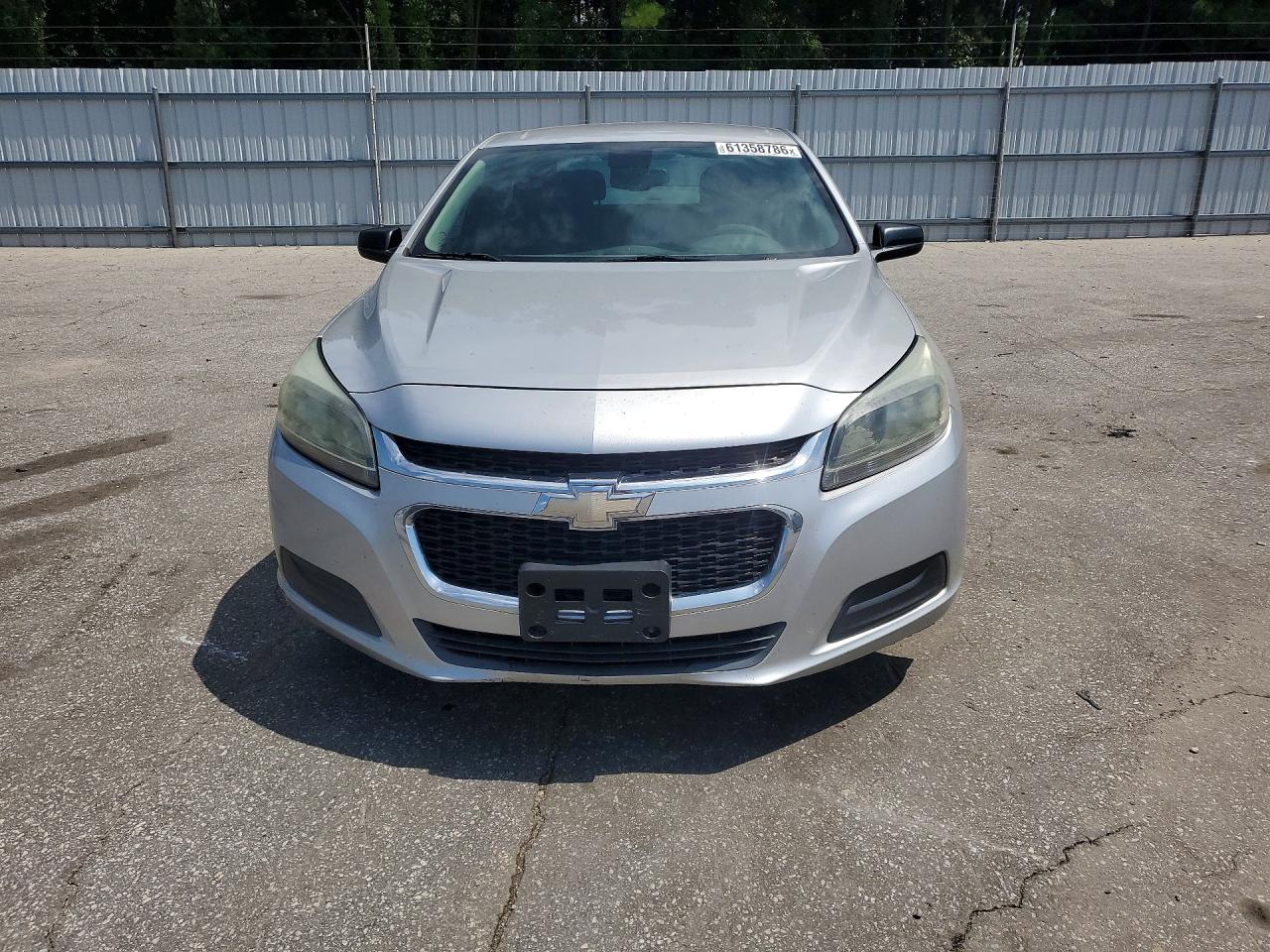 2015 Chevrolet Malibu Ls Silver vin: 1G11A5SL5FF155681