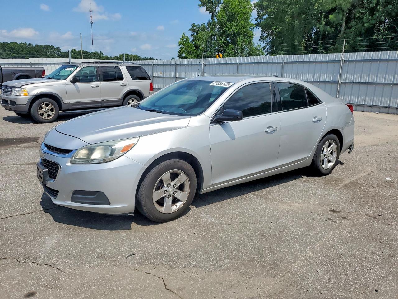 2015 Chevrolet Malibu Ls Silver vin: 1G11A5SL5FF155681