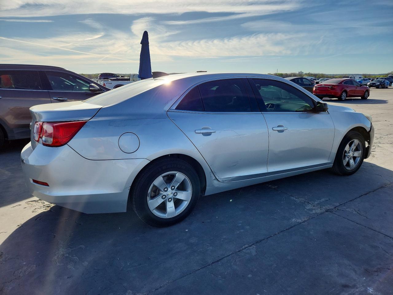 2015 Chevrolet Malibu Ls Silver vin: 1G11A5SL5FF192830