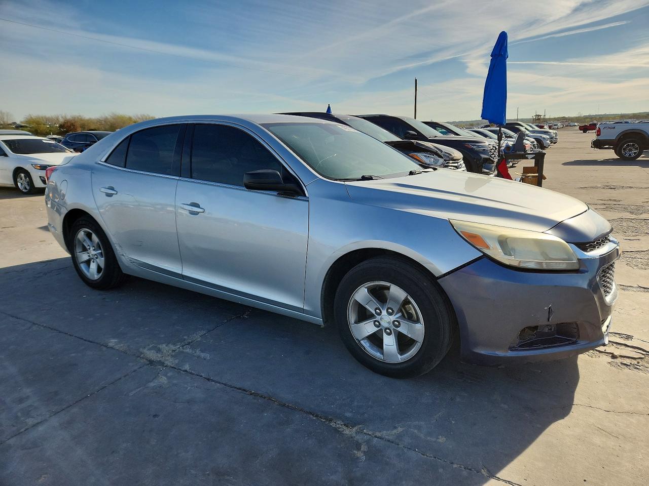 2015 Chevrolet Malibu Ls Silver vin: 1G11A5SL5FF192830