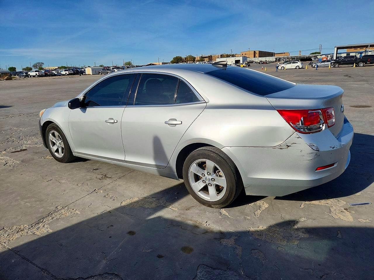 2015 Chevrolet Malibu Ls Silver vin: 1G11A5SL5FF192830