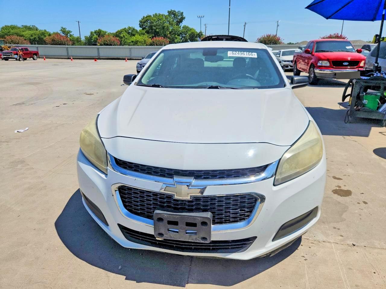 2014 Chevrolet Malibu Ls White vin: 1G11A5SL6EF154554