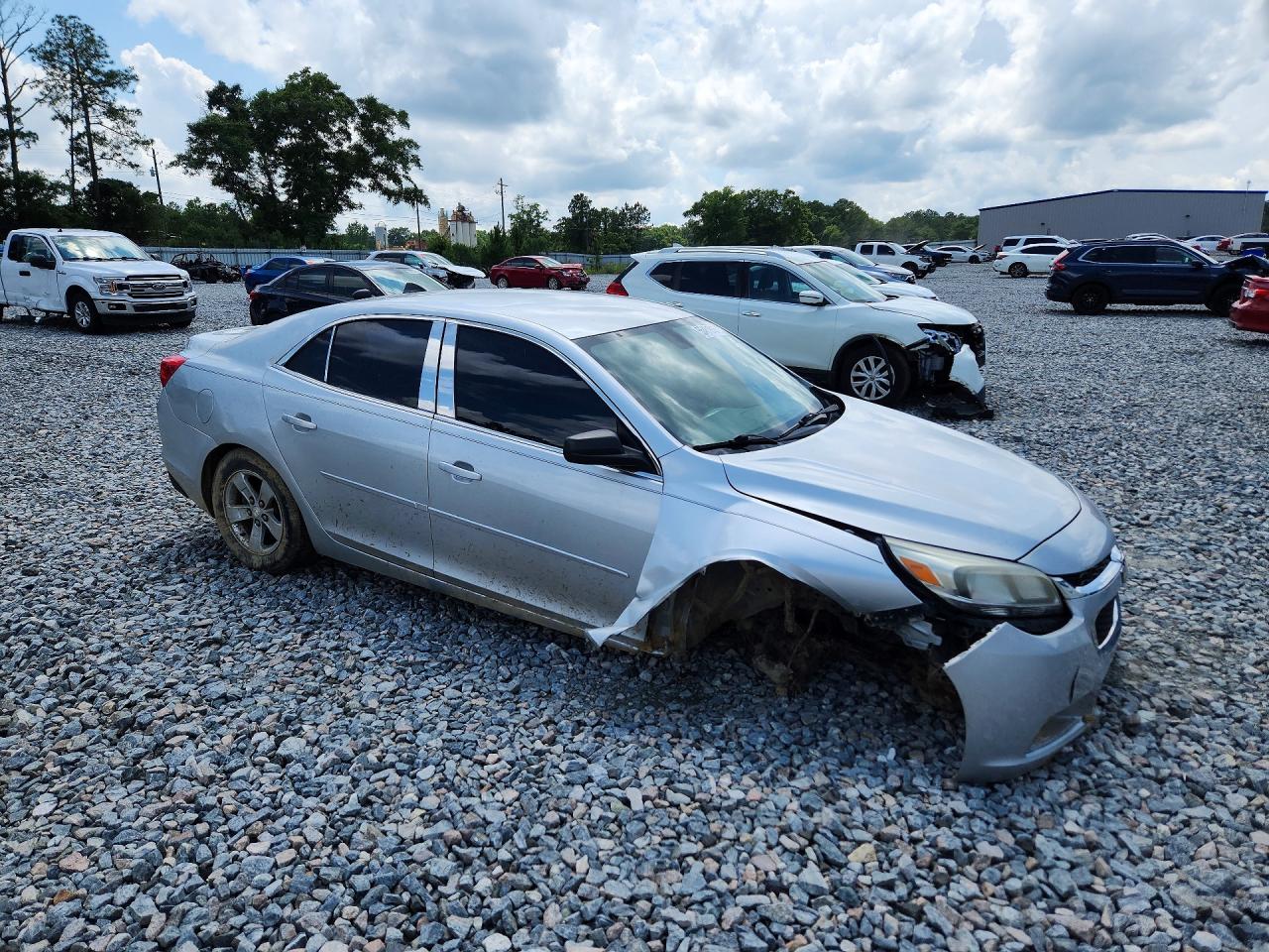 2014 Chevrolet Malibu Ls Серебряный vin: 1G11A5SL6EU170006
