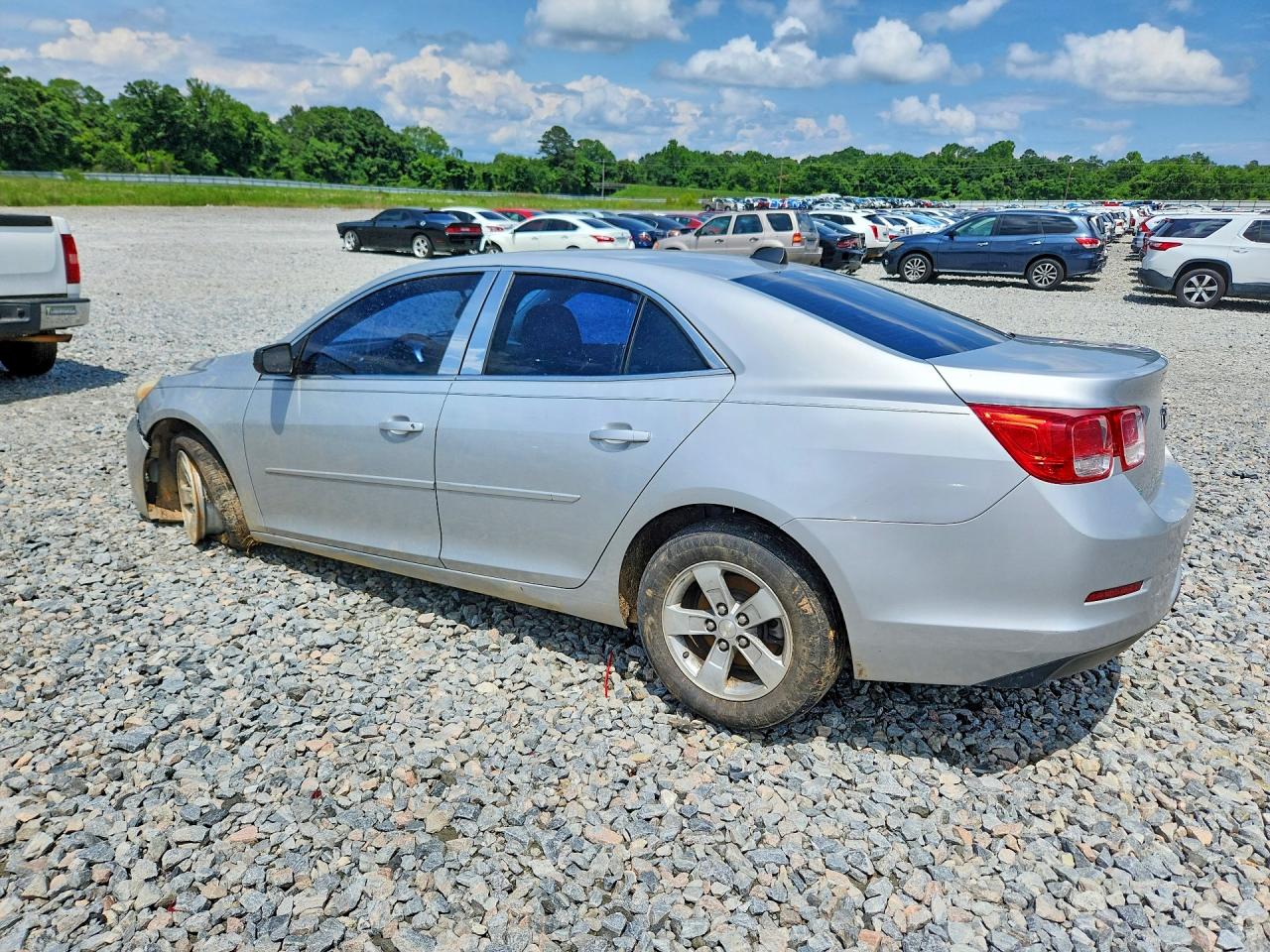2014 Chevrolet Malibu Ls Серебряный vin: 1G11A5SL6EU170006