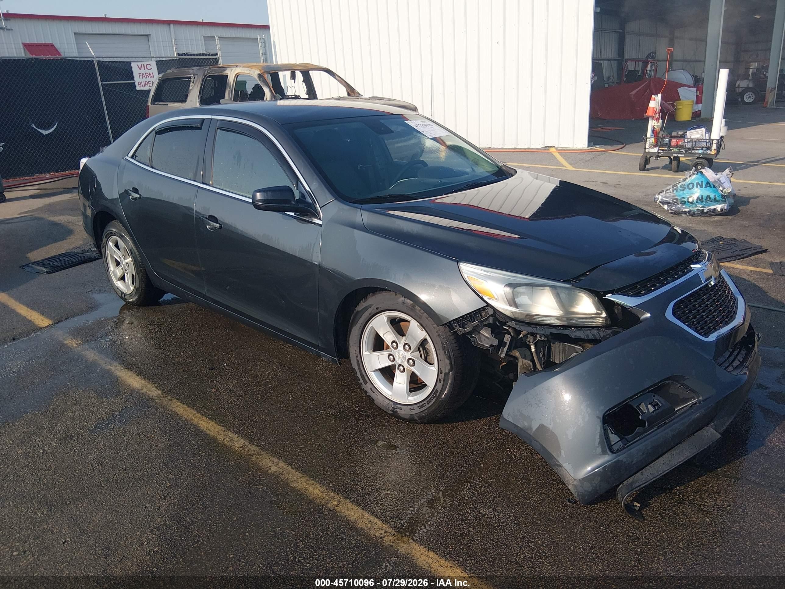 2015 Chevrolet Malibu 1fl Black vin: 1G11A5SL6FF107767
