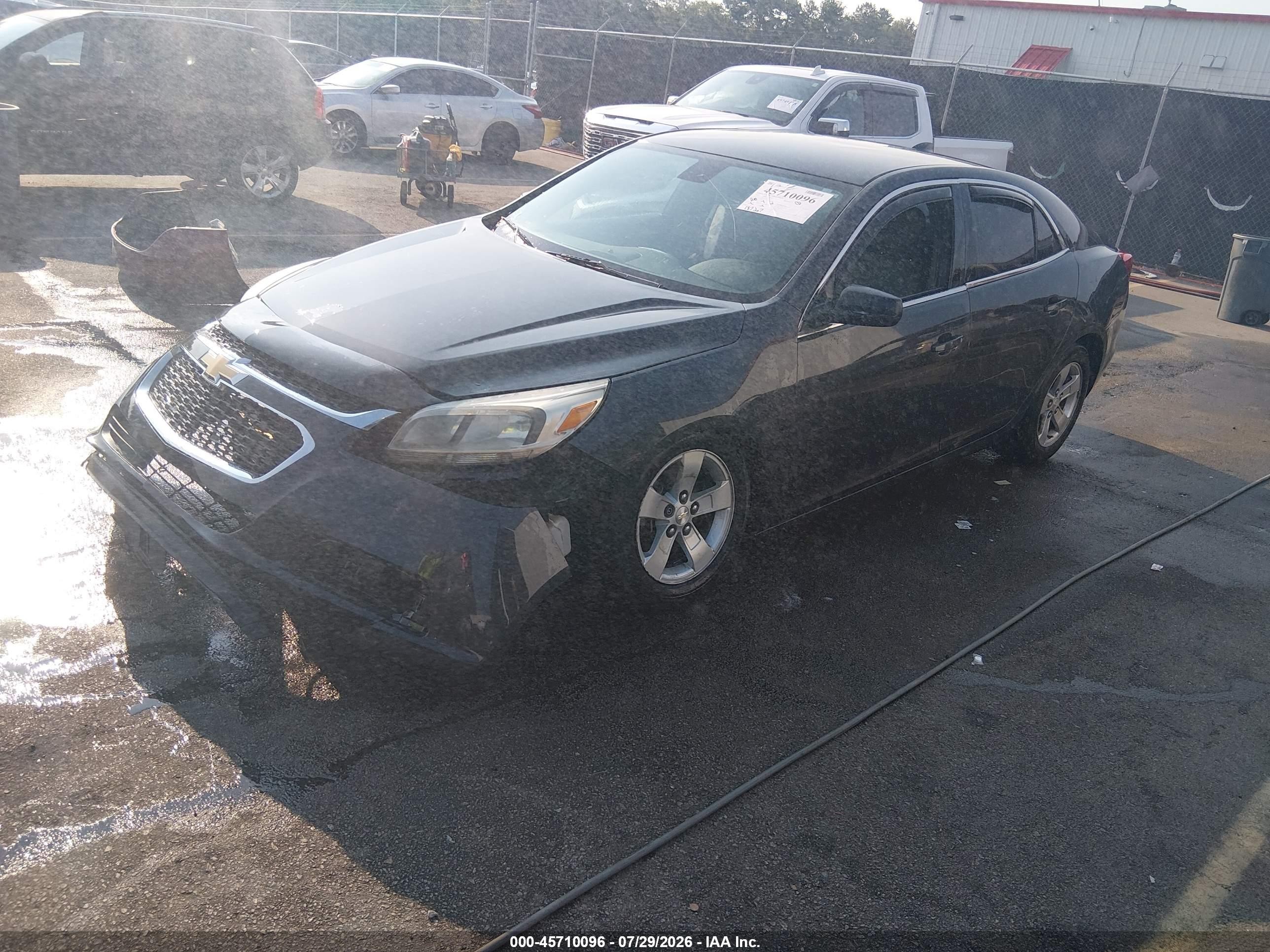 2015 Chevrolet Malibu 1fl Black vin: 1G11A5SL6FF107767