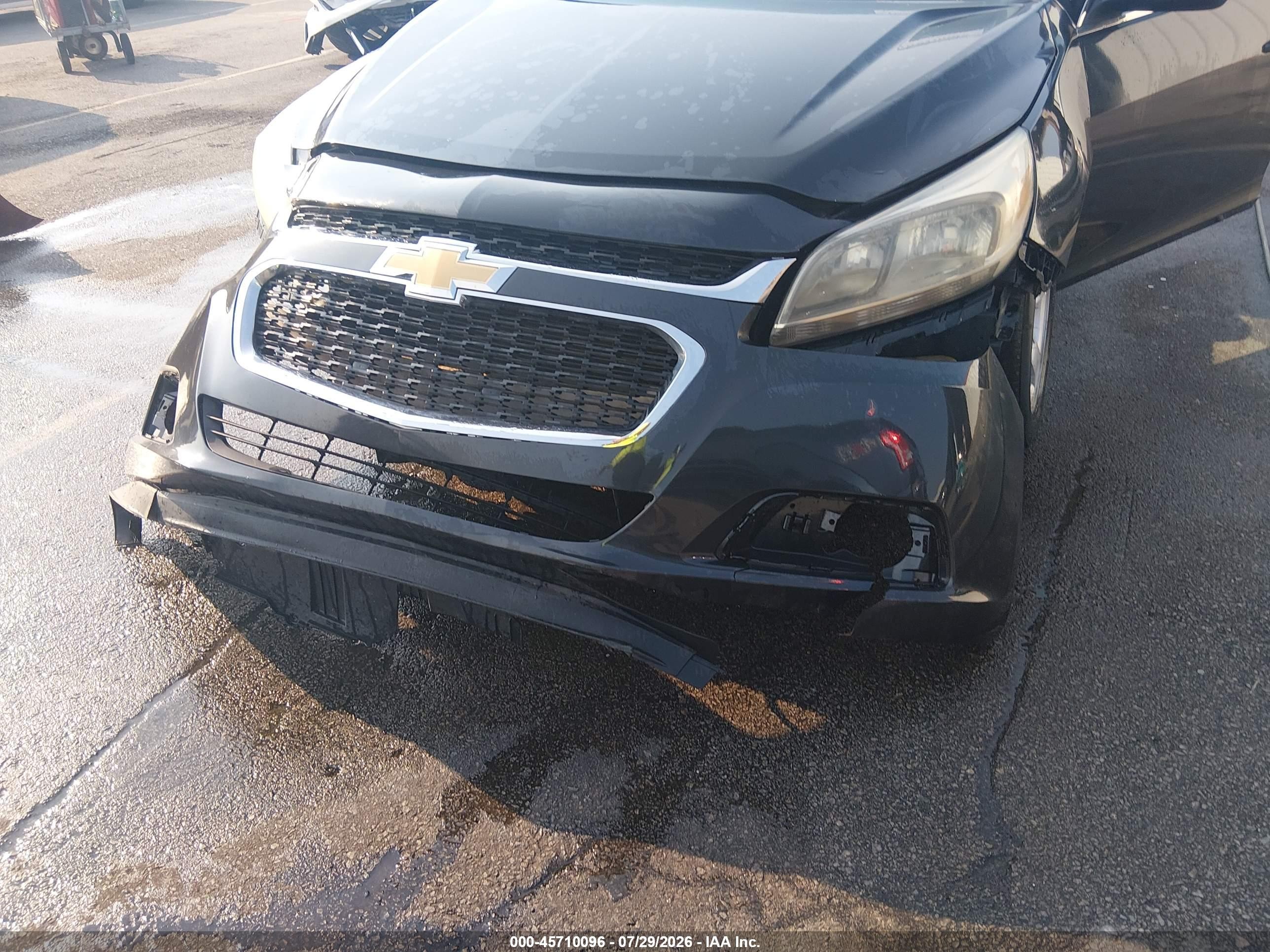 2015 Chevrolet Malibu 1fl Black vin: 1G11A5SL6FF107767