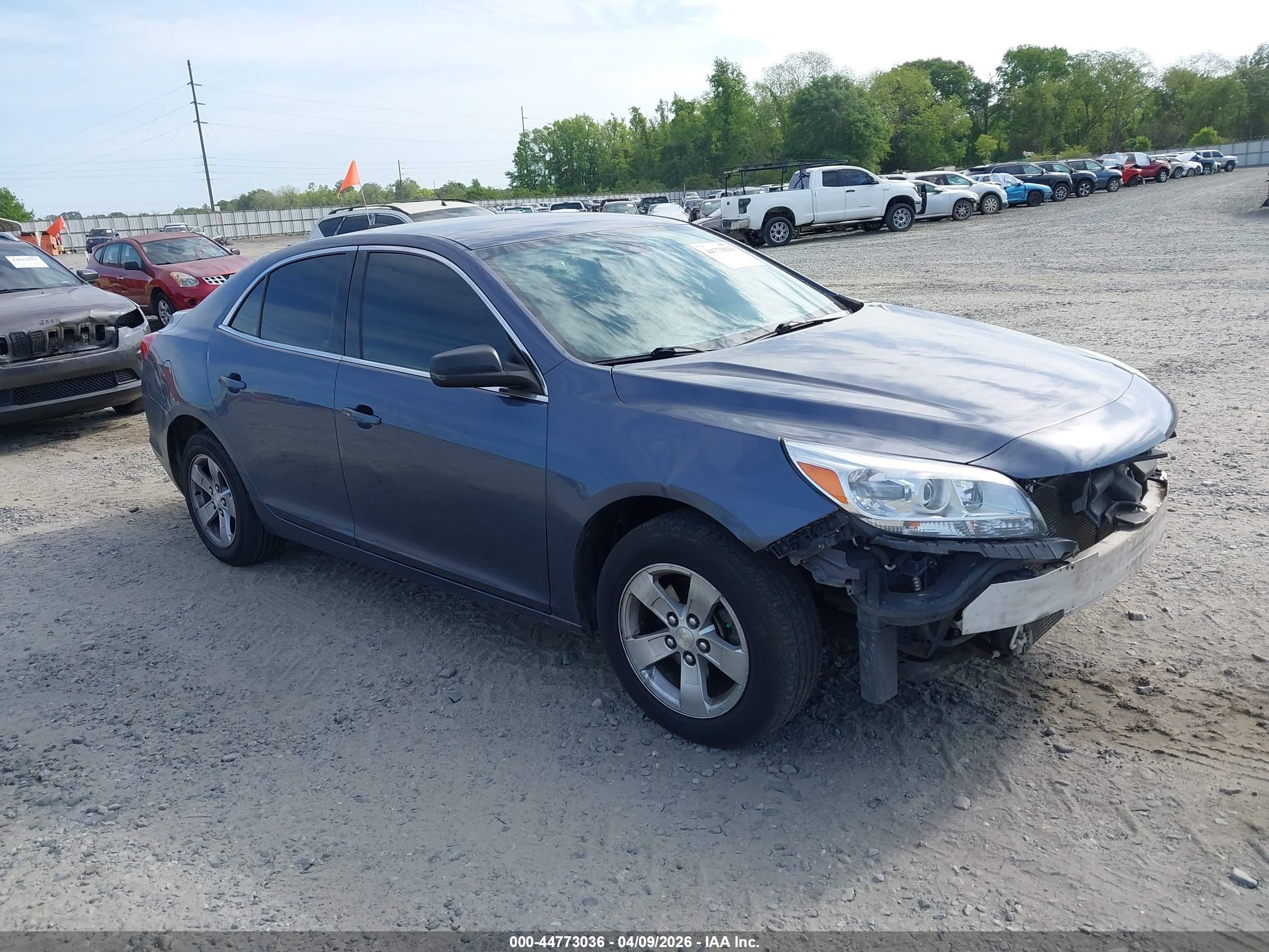 2015 Chevrolet Malibu 1fl Dark Blue vin: 1G11A5SL6FF250010
