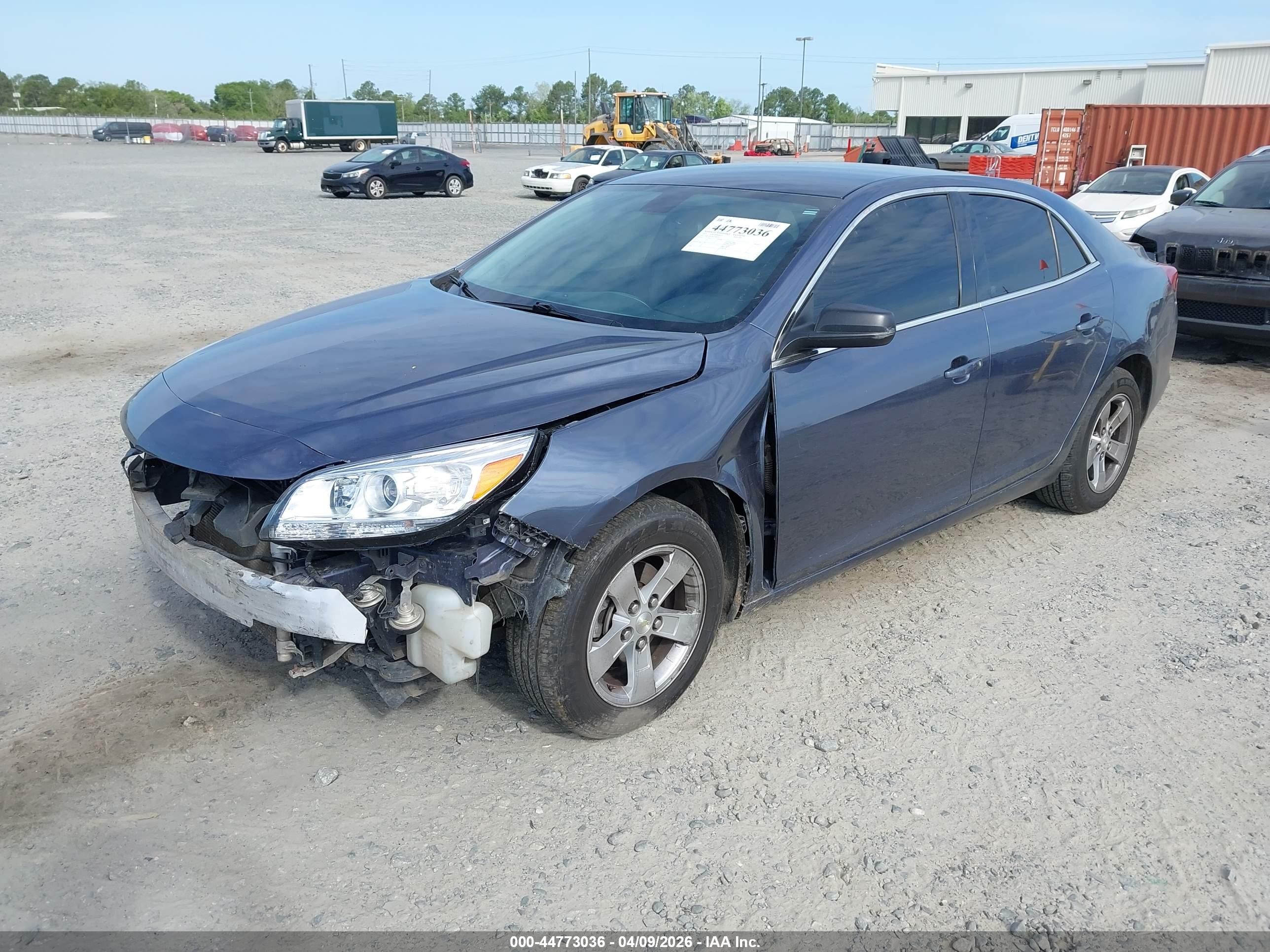 2015 Chevrolet Malibu 1fl Dark Blue vin: 1G11A5SL6FF250010