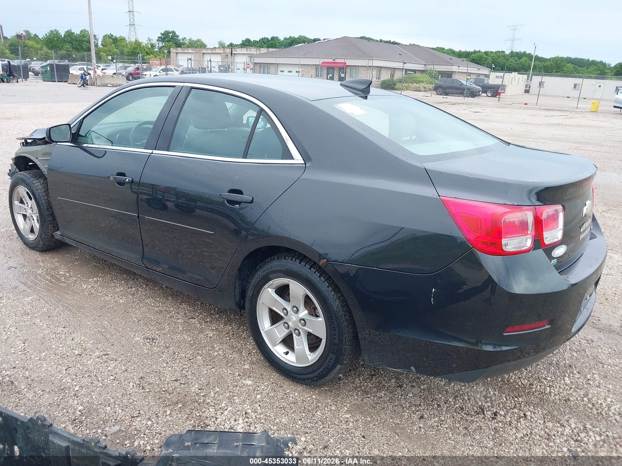 2015 Chevrolet Malibu 1fl Black vin: 1G11A5SL6FF291348