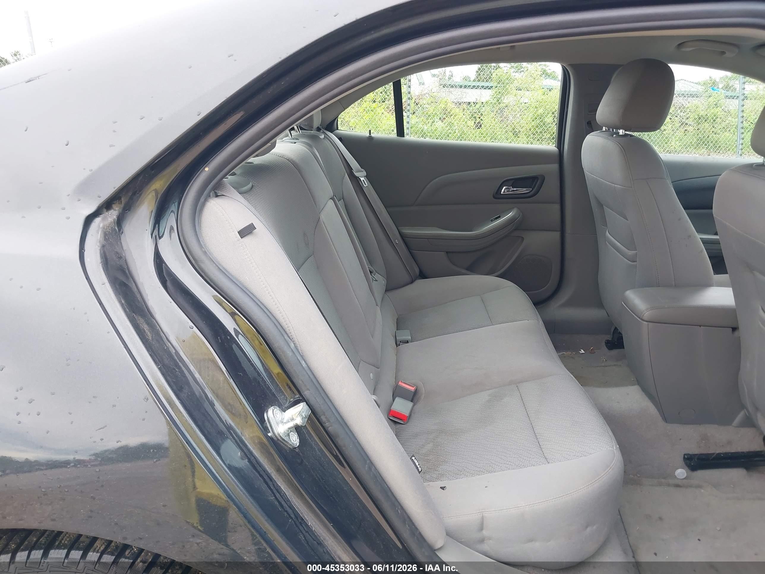 2015 Chevrolet Malibu 1fl Black vin: 1G11A5SL6FF291348