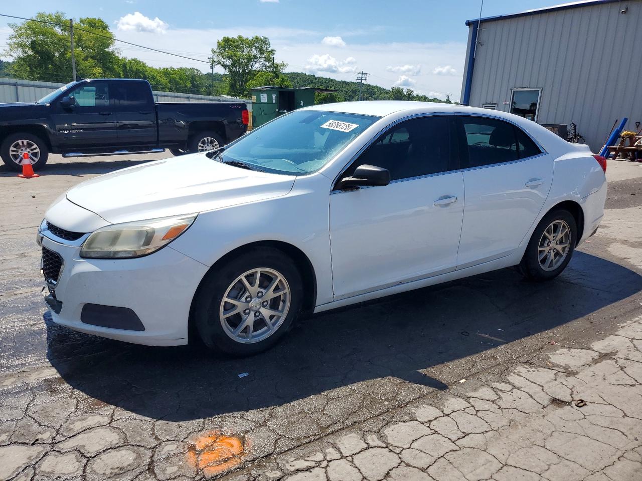 2014 Chevrolet Malibu Ls White vin: 1G11A5SL7EF240374