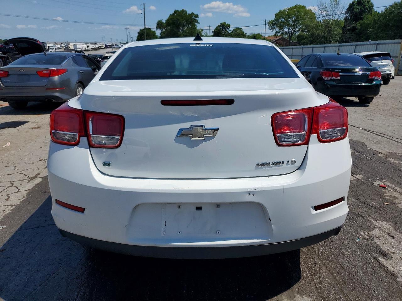 2014 Chevrolet Malibu Ls Белый vin: 1G11A5SL7EF240374