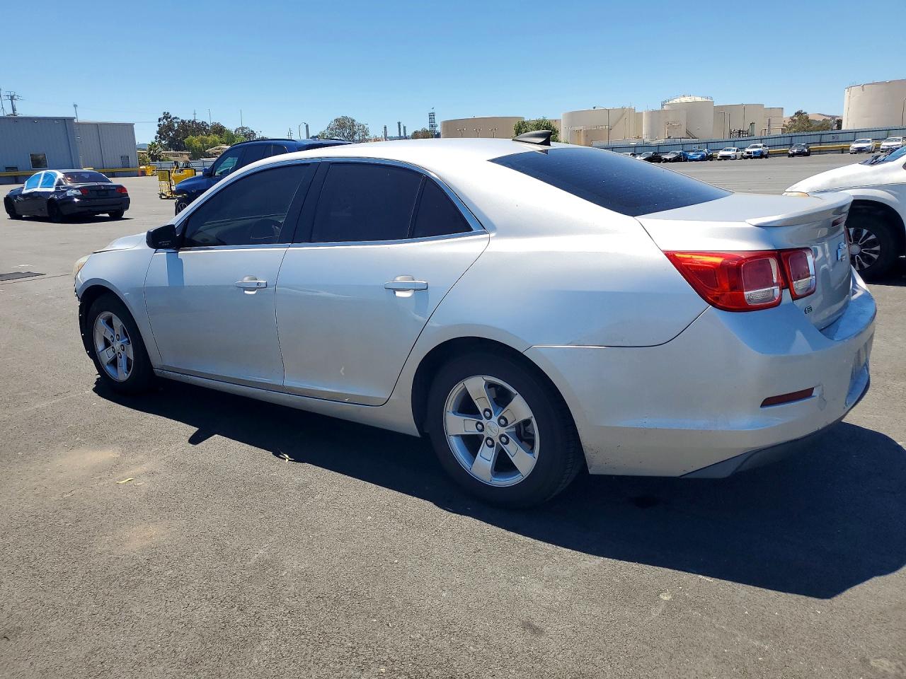 2015 Chevrolet Malibu Ls Silver vin: 1G11A5SL7FF193414