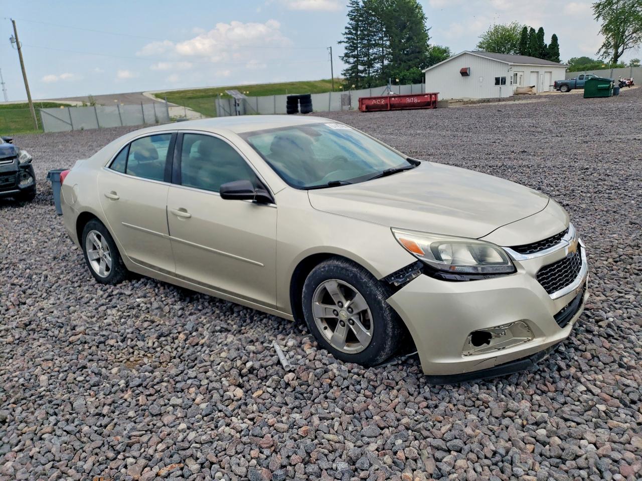 2015 Chevrolet Malibu Ls Beige vin: 1G11A5SL7FF289852