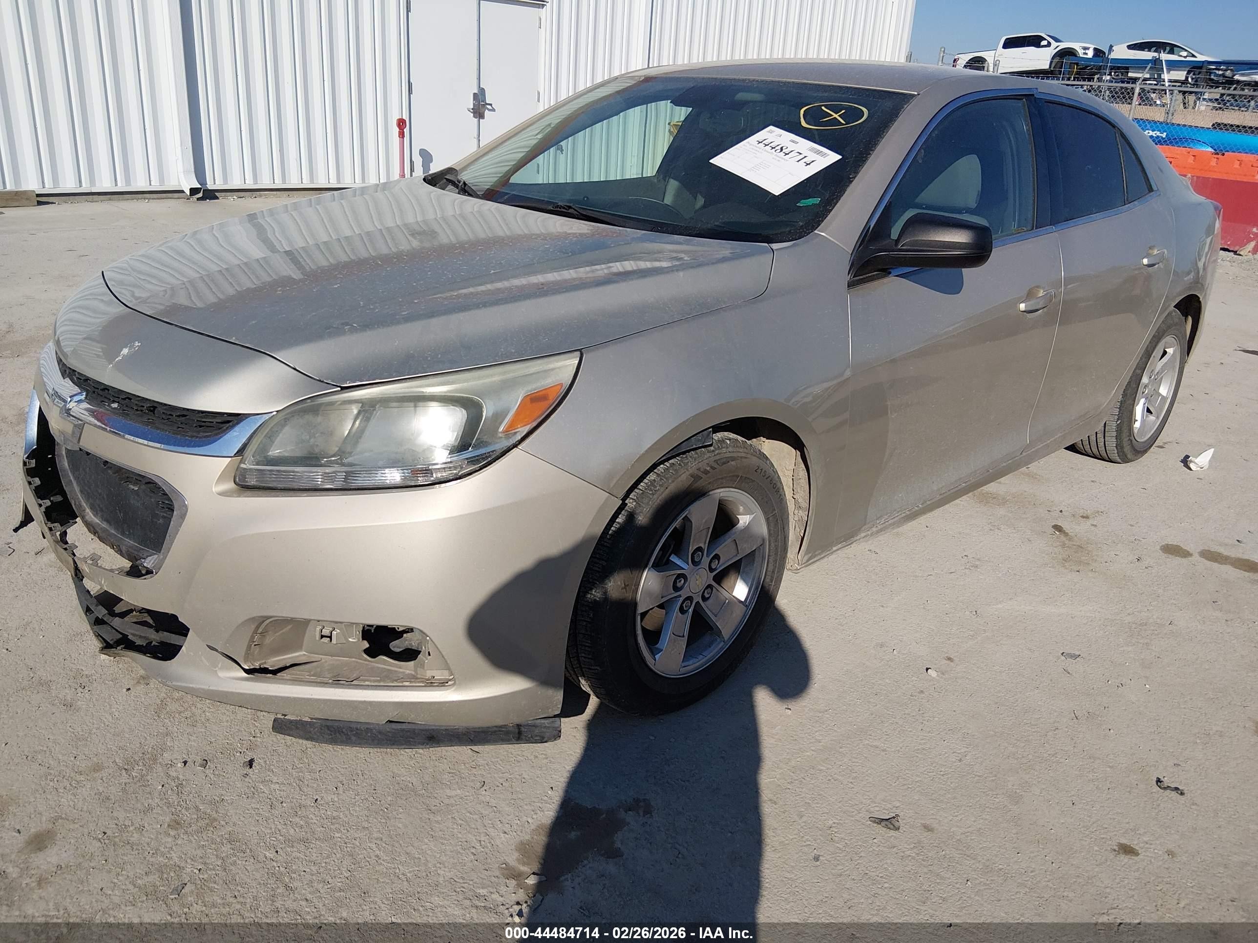 2015 Chevrolet Malibu 1fl Gold vin: 1G11A5SL8FF122044