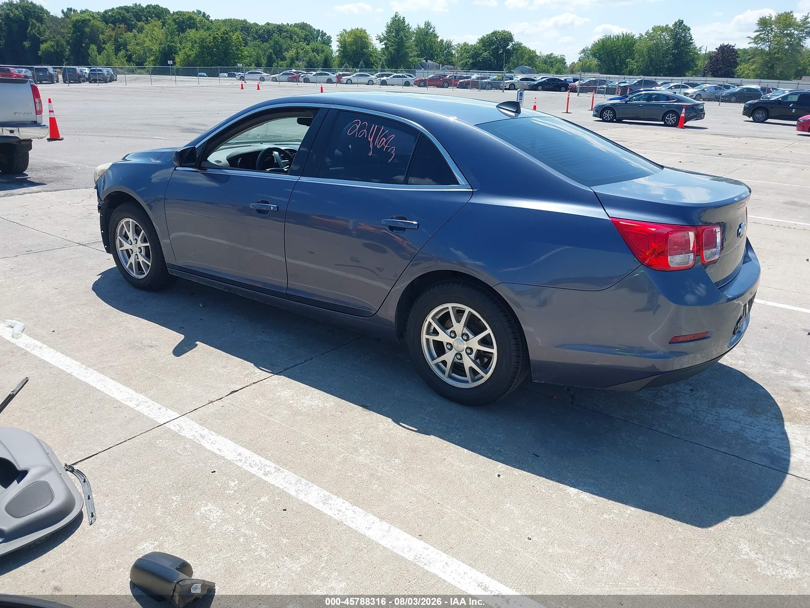 2014 Chevrolet Malibu 1fl Синий vin: 1G11A5SL9EF103873