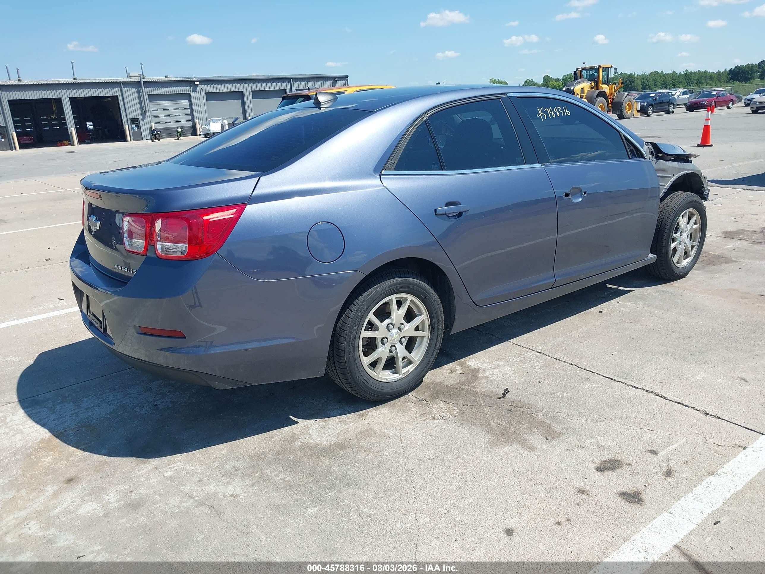2014 Chevrolet Malibu 1fl Синий vin: 1G11A5SL9EF103873