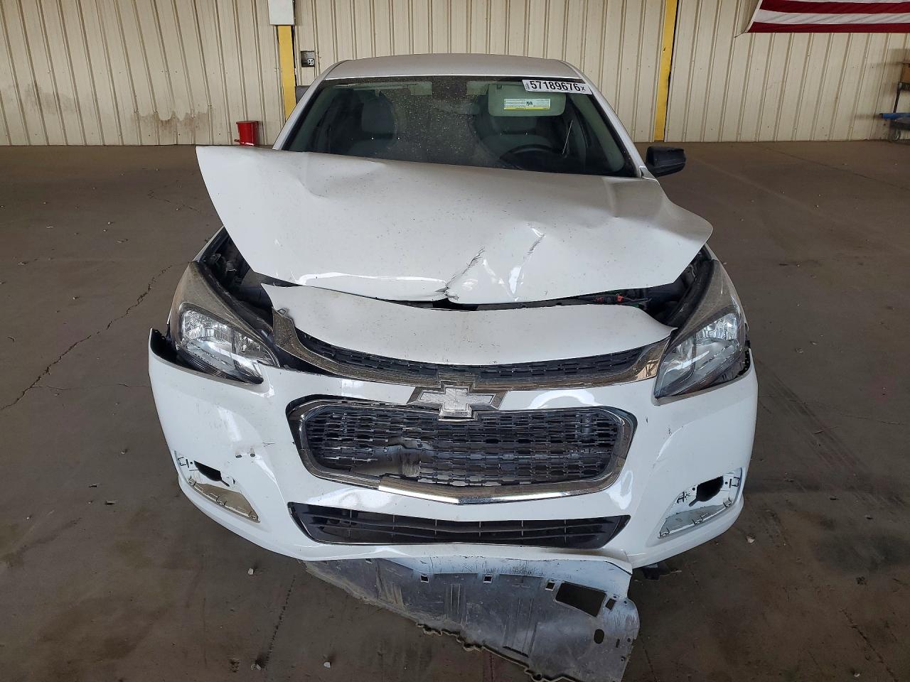 2014 Chevrolet Malibu Ls White vin: 1G11A5SL9EF145122