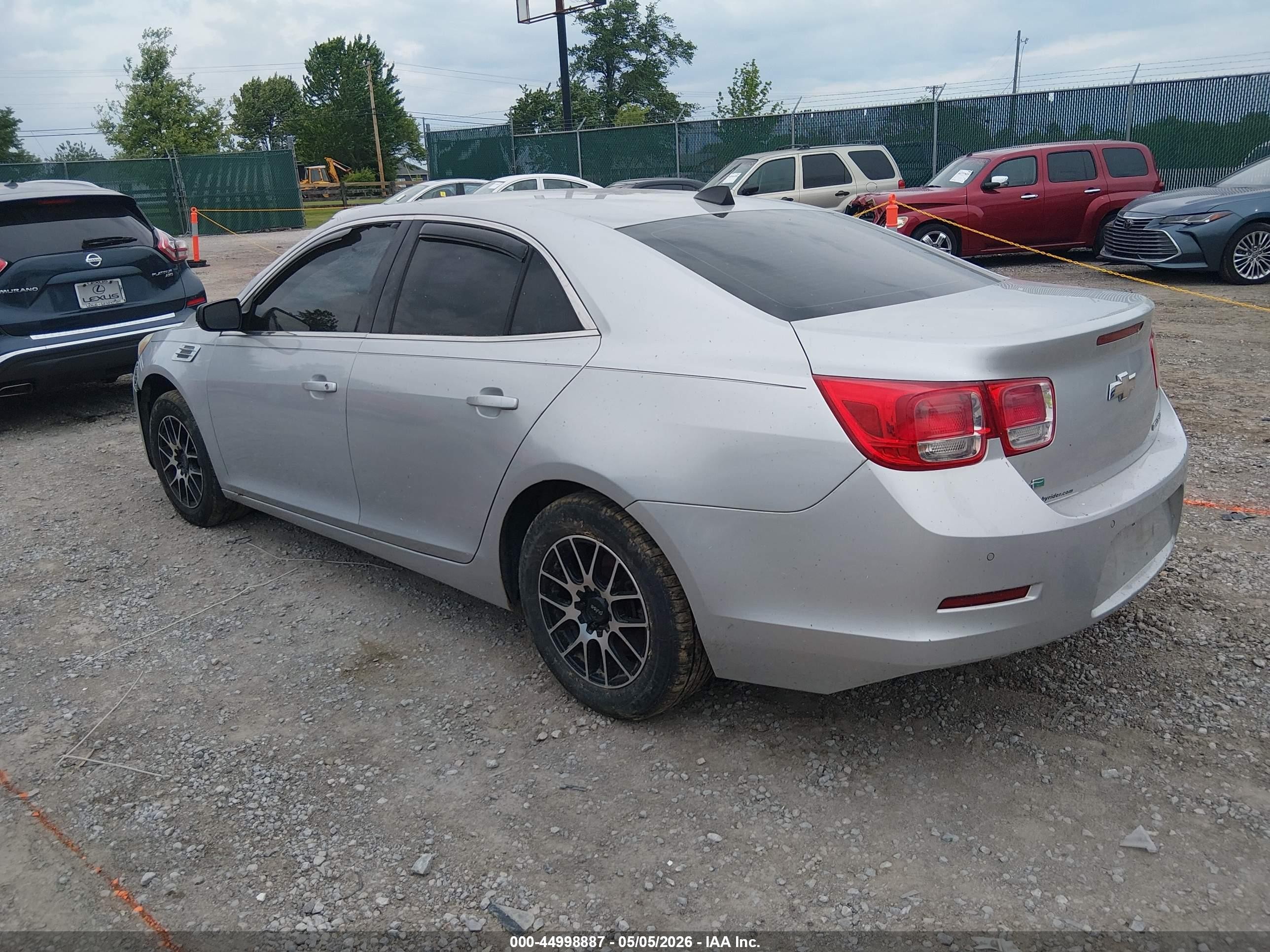 2014 Chevrolet Malibu 1fl Silver vin: 1G11A5SL9EF255524