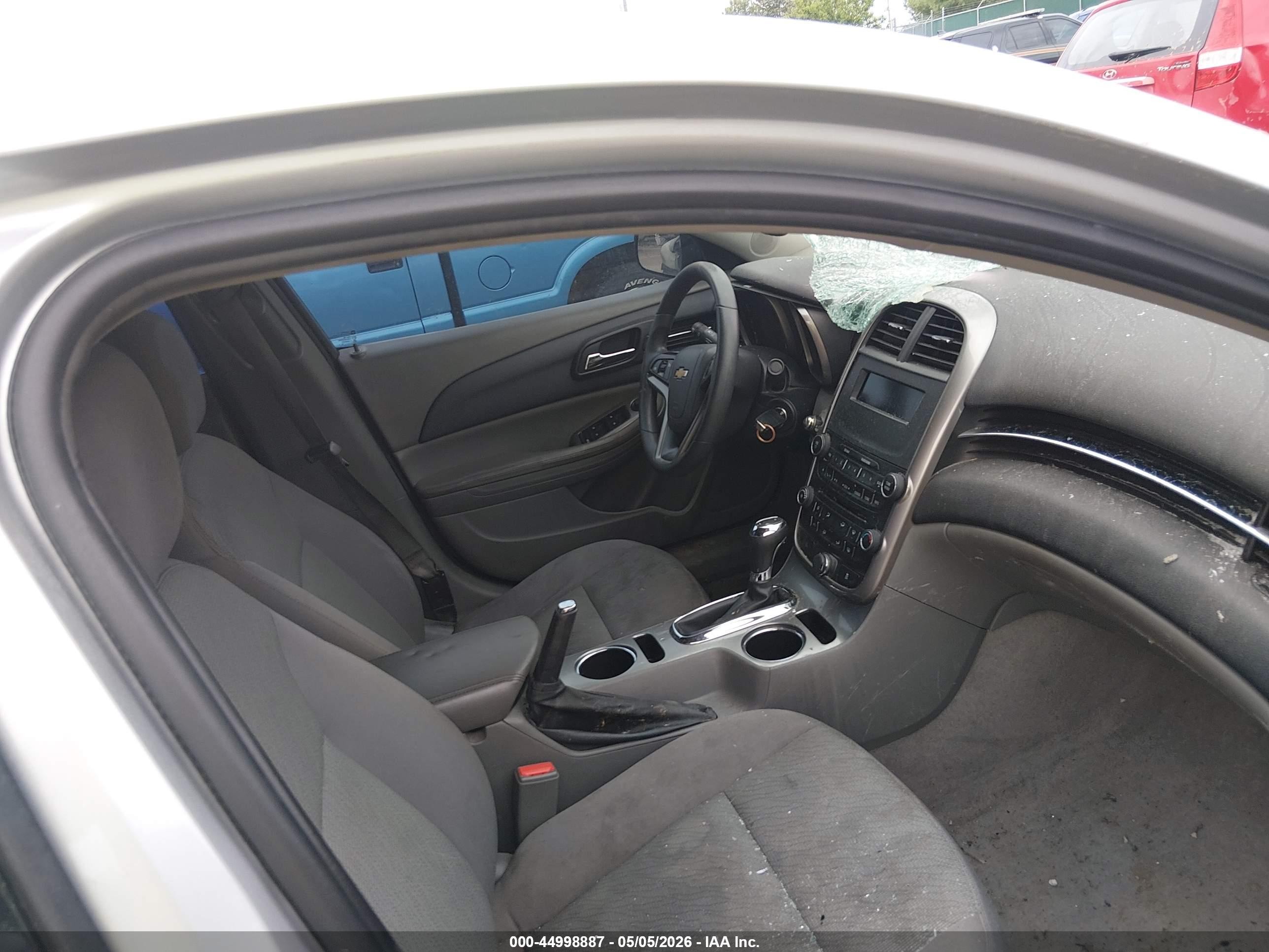 2014 Chevrolet Malibu 1fl Silver vin: 1G11A5SL9EF255524