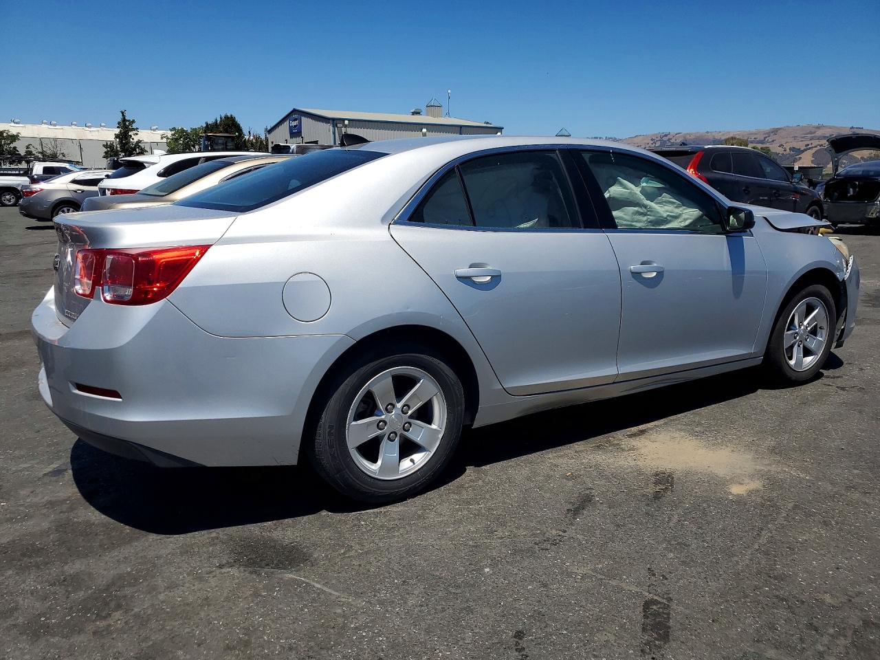 2014 Chevrolet Malibu Ls Silver vin: 1G11A5SLXEF275040