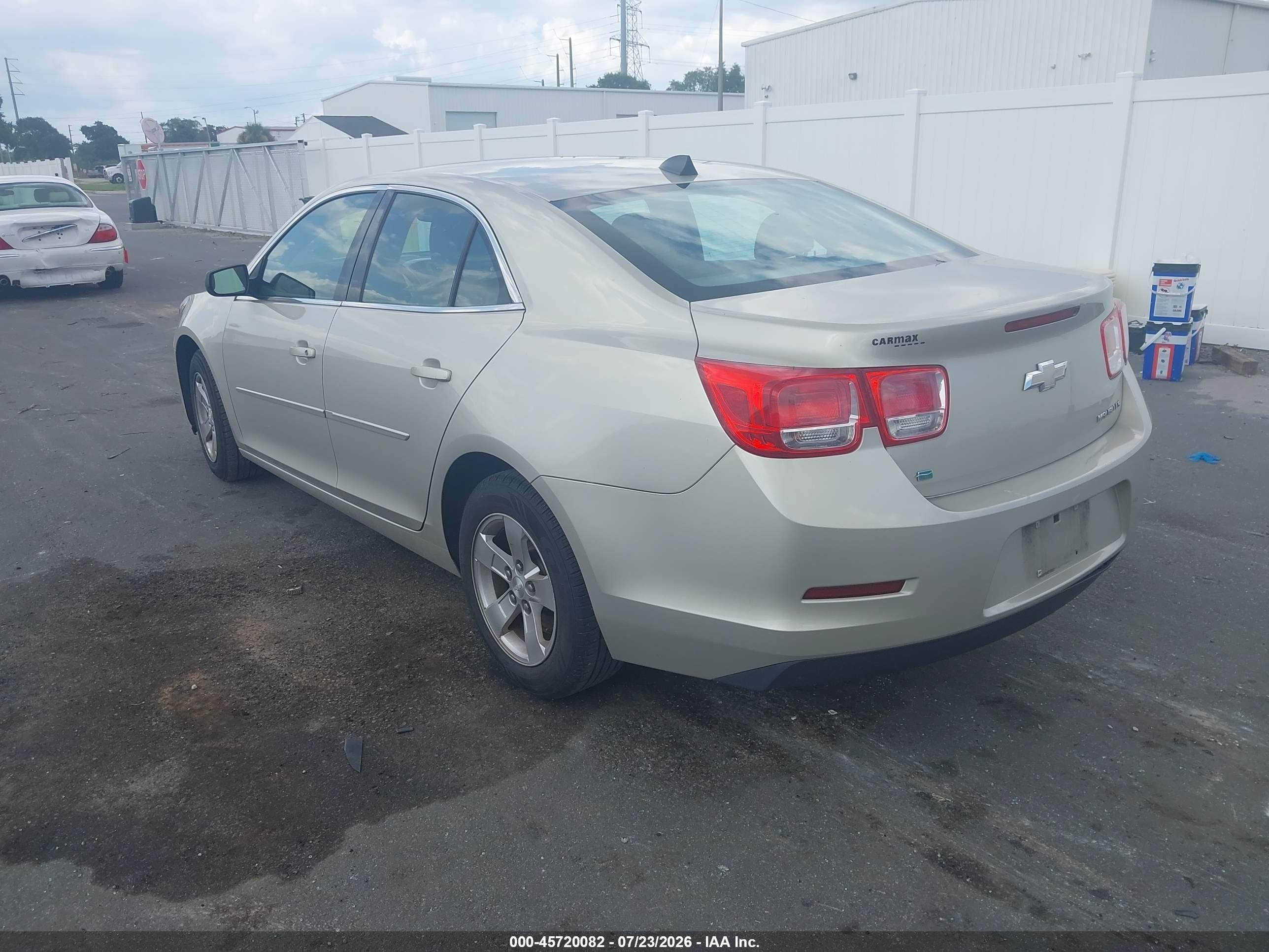 2014 Chevrolet Malibu 1fl Gold vin: 1G11A5SLXEF282280