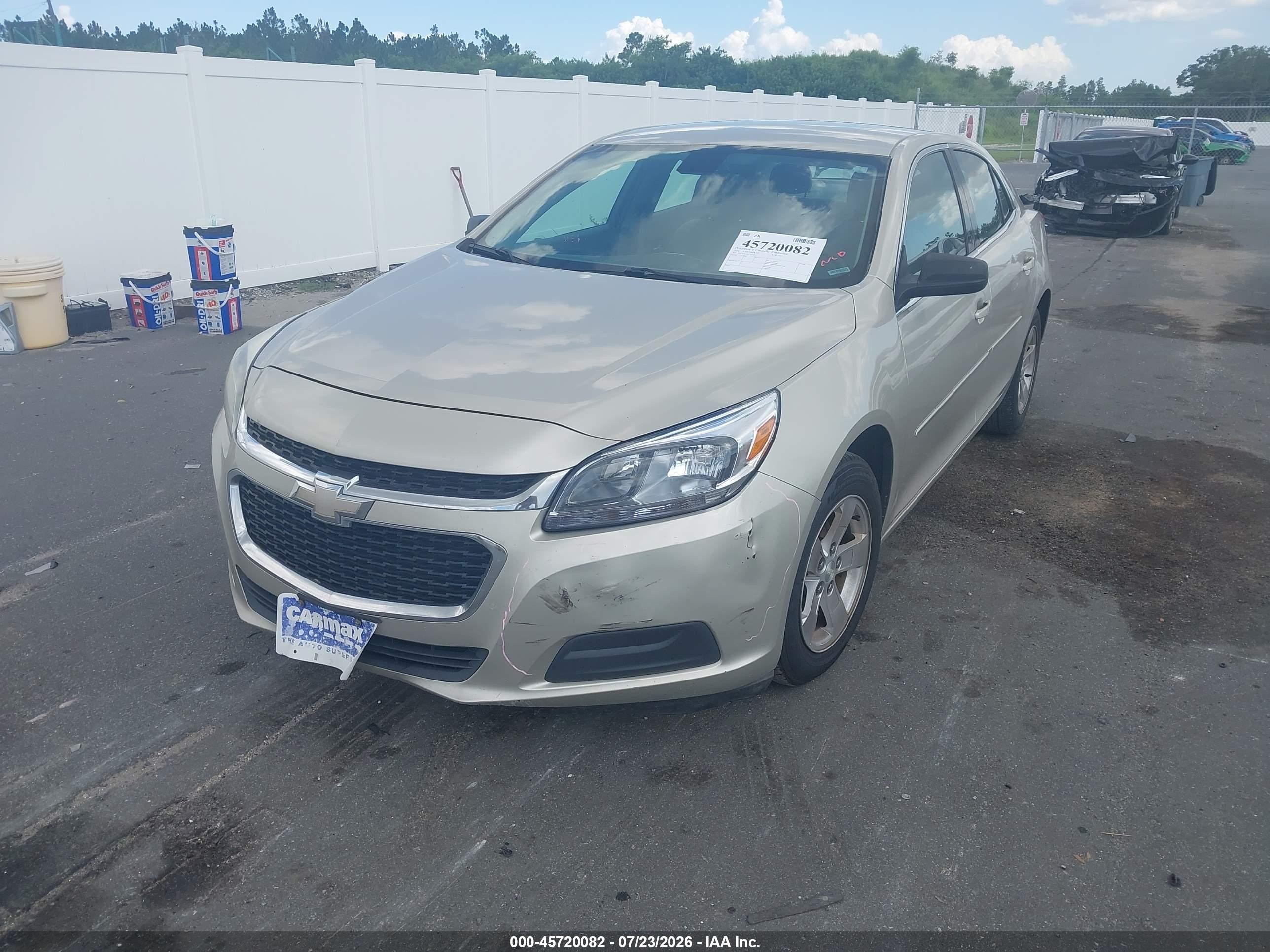 2014 Chevrolet Malibu 1fl Gold vin: 1G11A5SLXEF282280