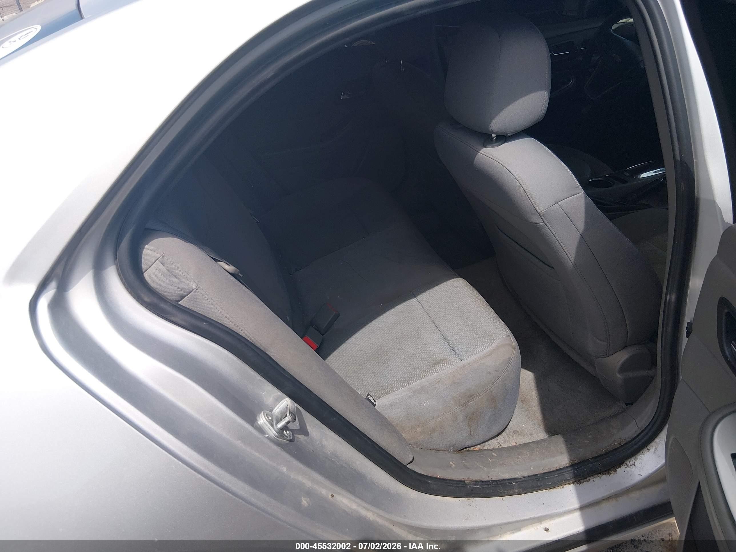 2014 Chevrolet Malibu 1fl Silver vin: 1G11A5SLXEF290265