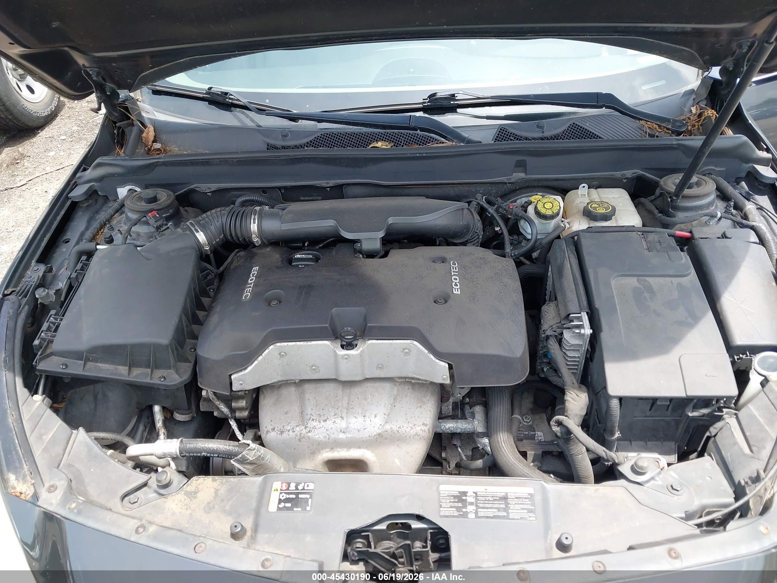 2015 Chevrolet Malibu 1fl Серый vin: 1G11A5SLXFF111790