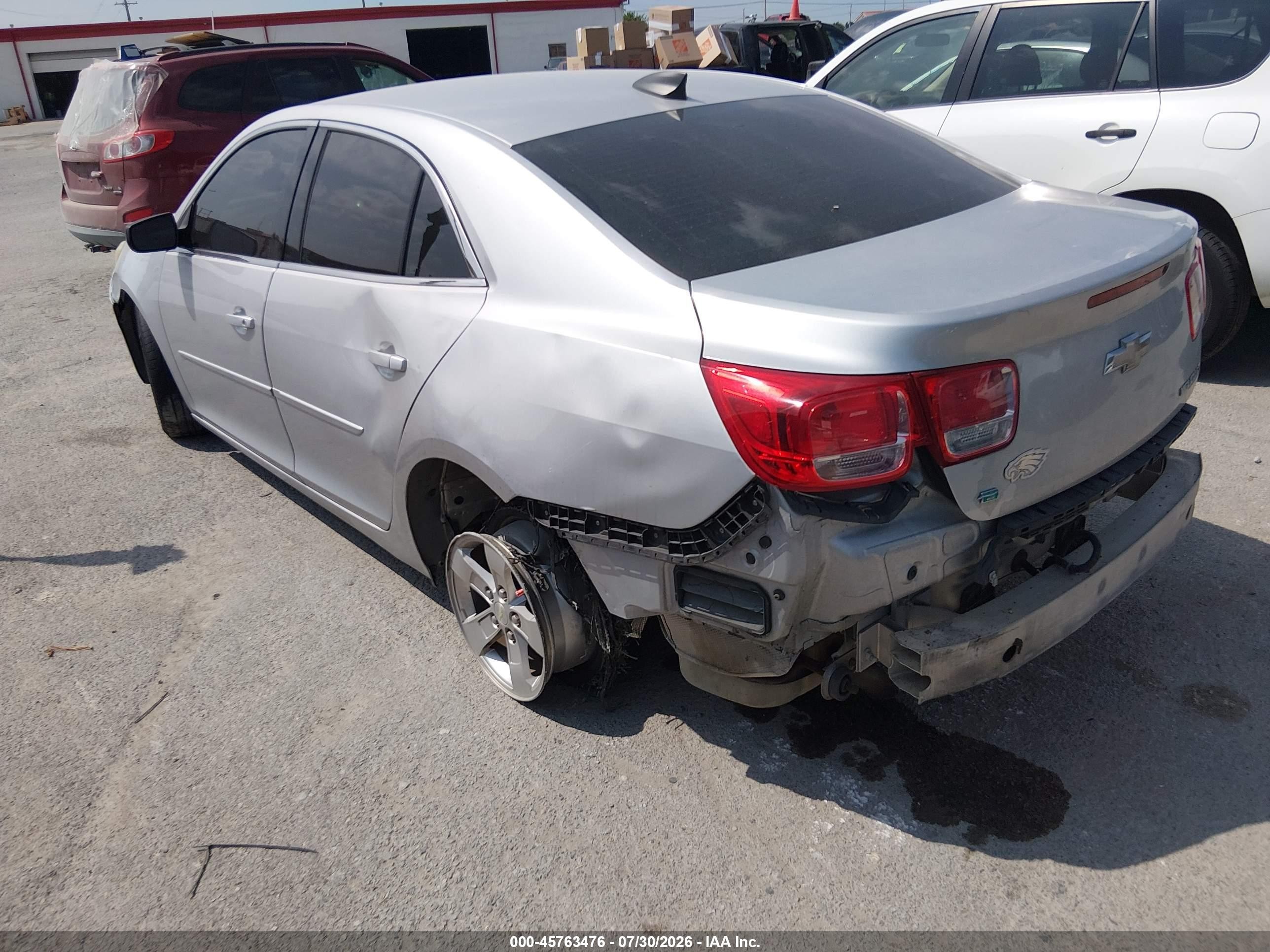 2015 Chevrolet Malibu 1fl Silver vin: 1G11A5SLXFF266534