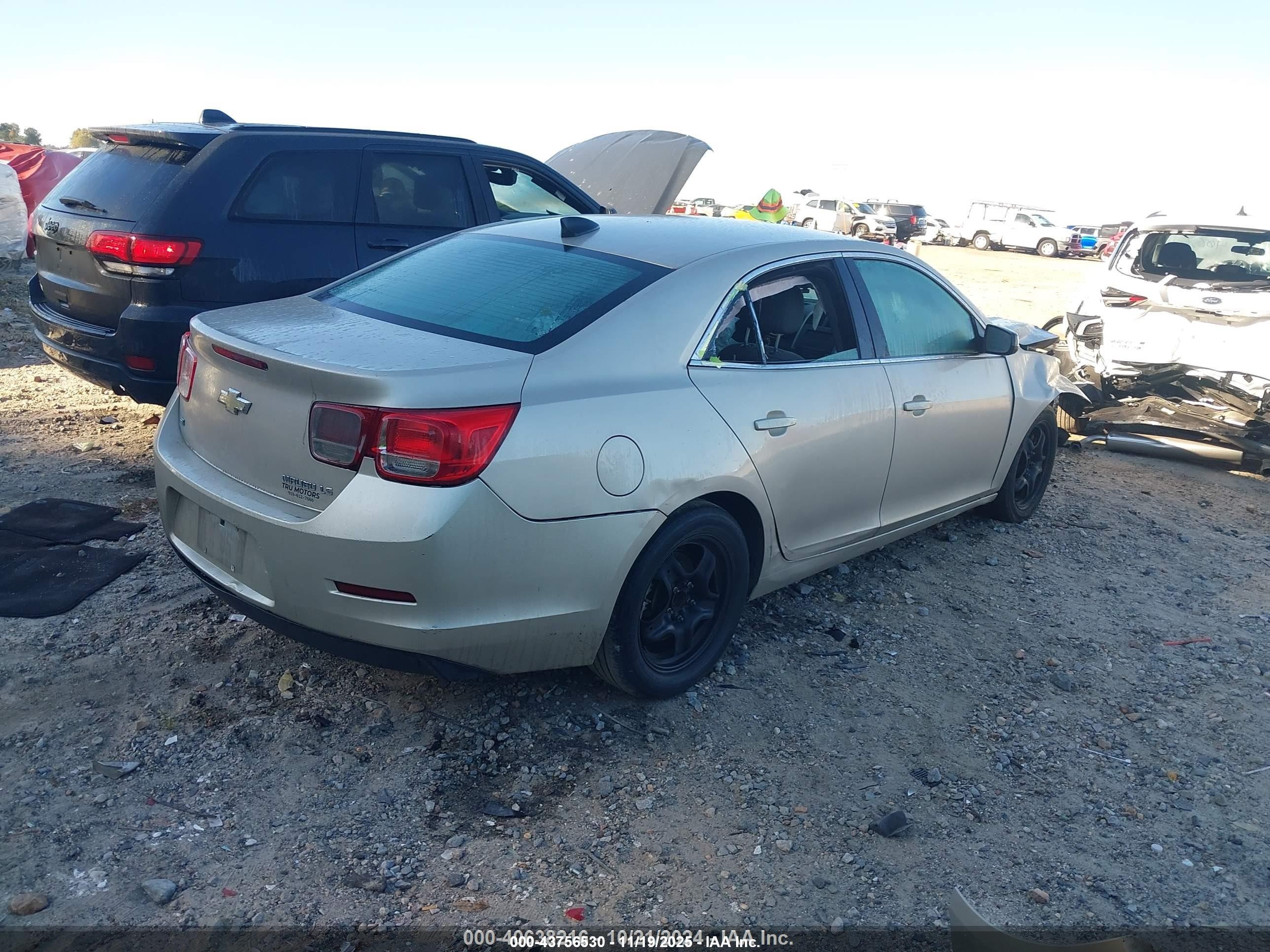 2015 Chevrolet Malibu 1fl Gold vin: 1G11A5SLXFF290879