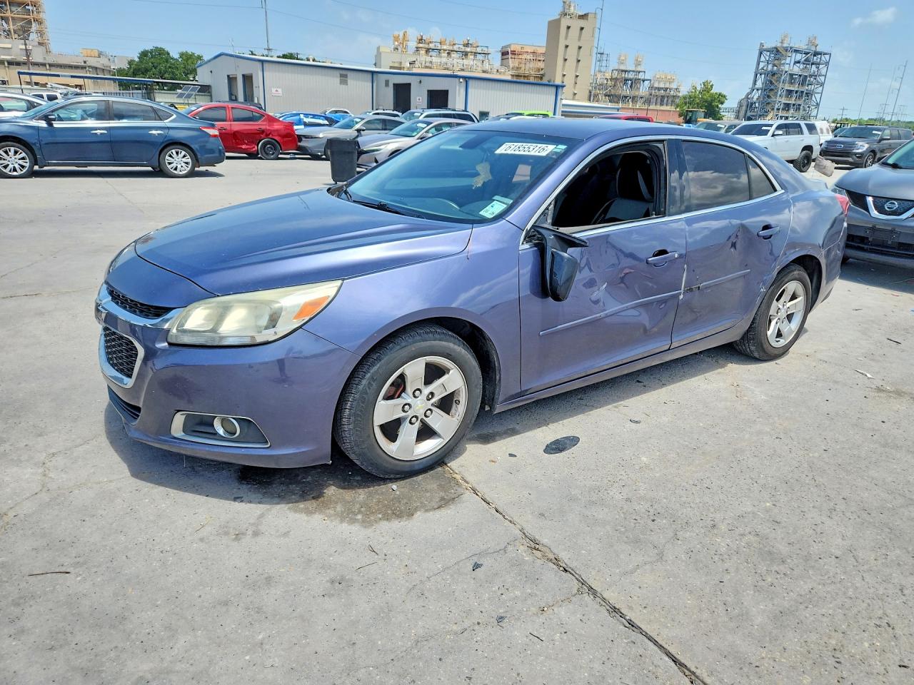 2015 Chevrolet Malibu Blue vin: 1G11B5S19FF123555