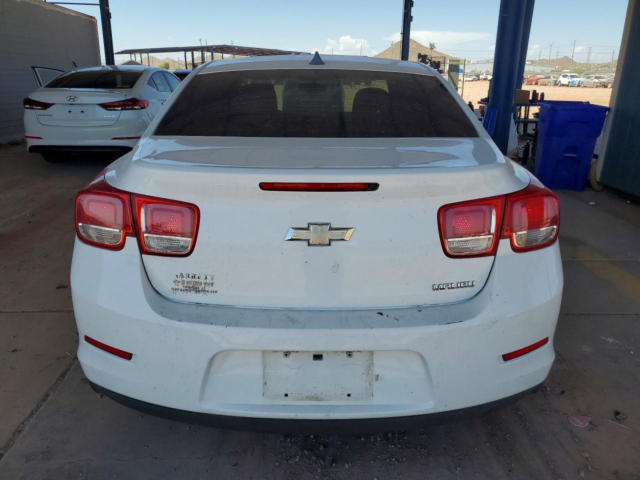 2013 Chevrolet Malibu Ls White vin: 1G11B5SA0DF131510