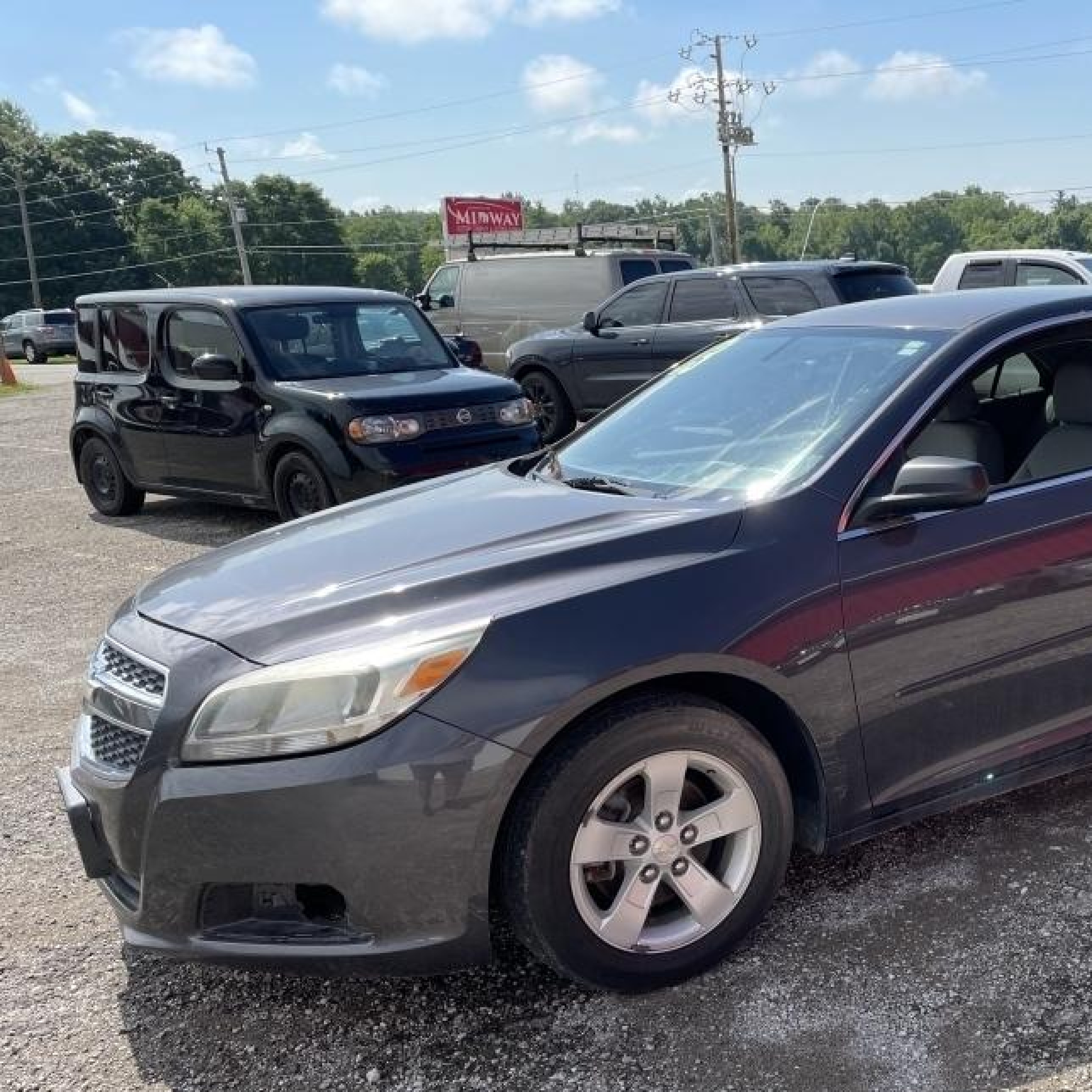 2013 Chevrolet Malibu 1ls Gray vin: 1G11B5SA0DF133936