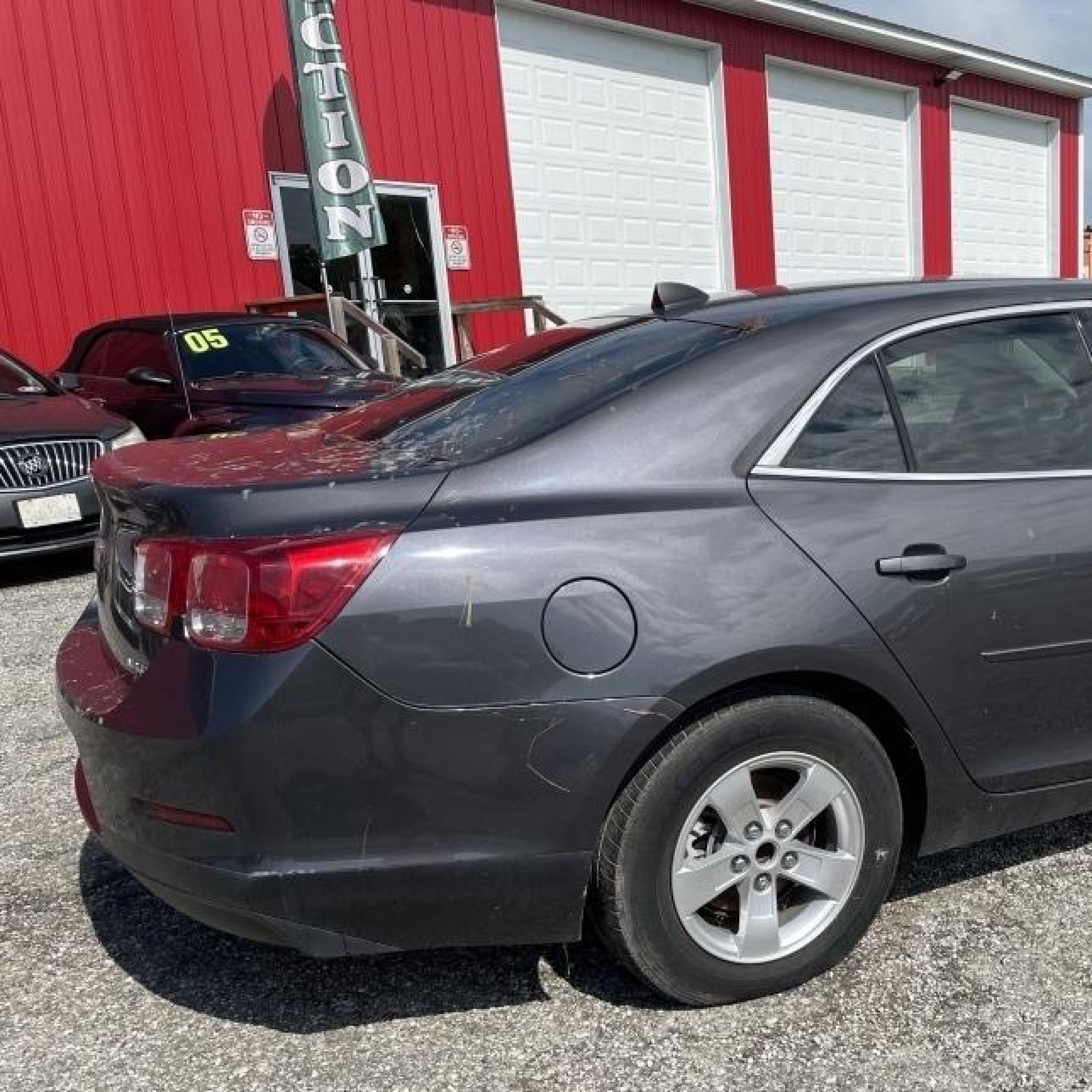 2013 Chevrolet Malibu 1ls Gray vin: 1G11B5SA0DF133936