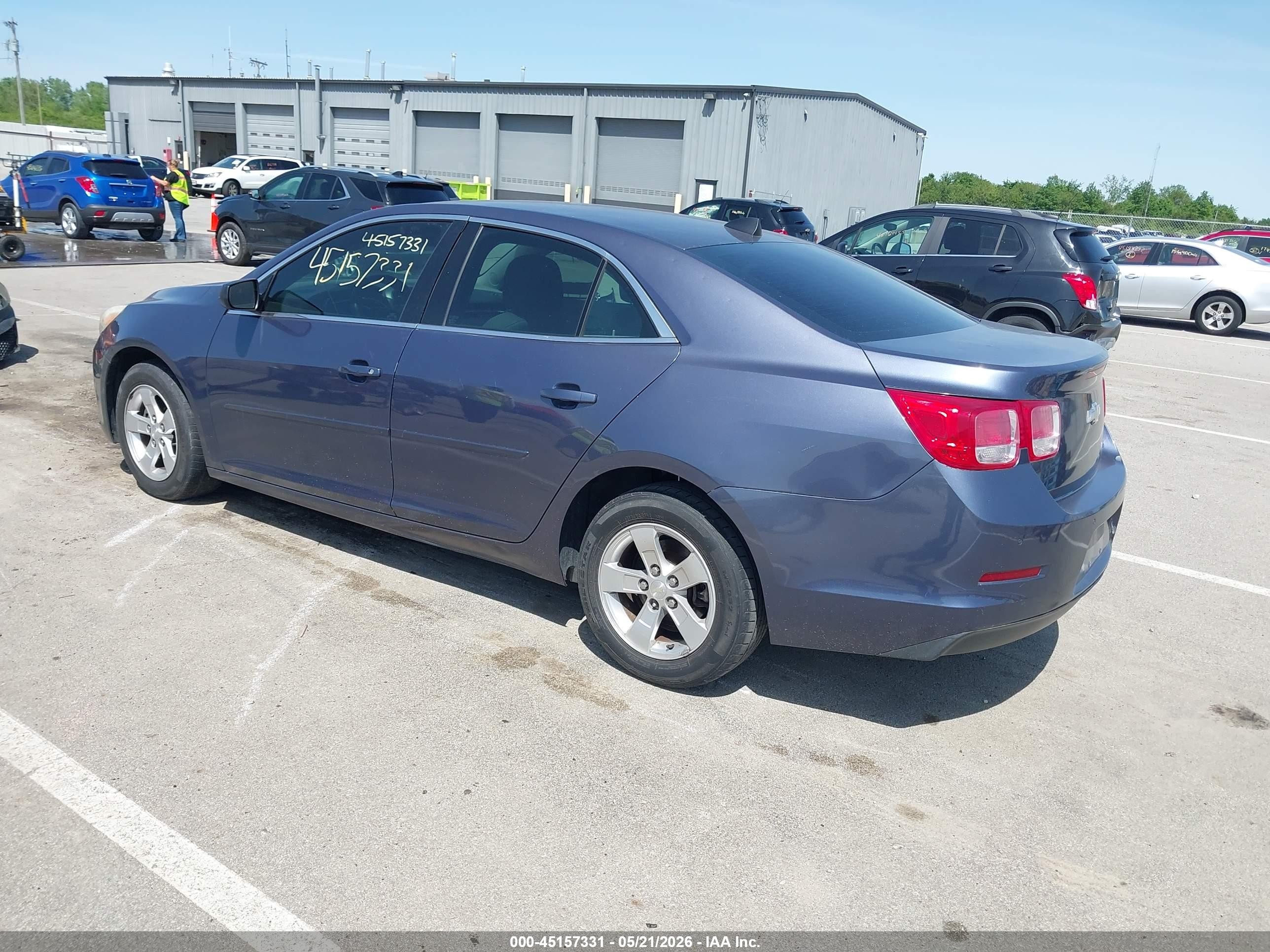 2013 Chevrolet Malibu 1ls Blue vin: 1G11B5SA0DF148999