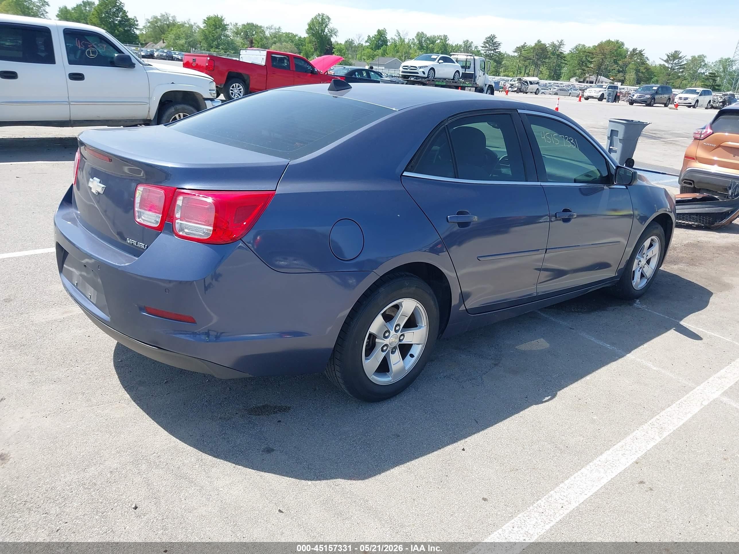2013 Chevrolet Malibu 1ls Blue vin: 1G11B5SA0DF148999