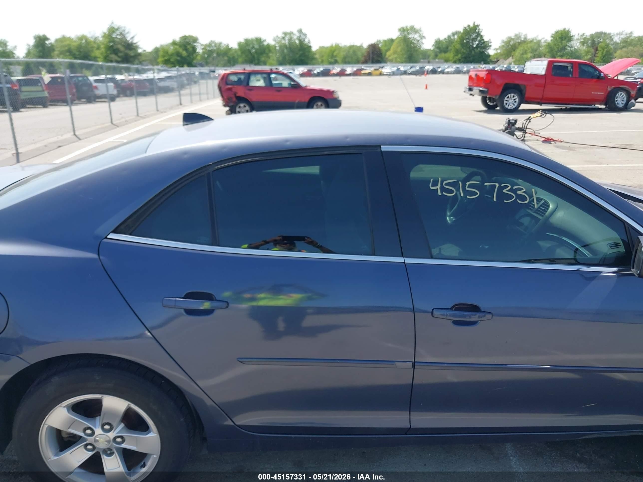 2013 Chevrolet Malibu 1ls Blue vin: 1G11B5SA0DF148999
