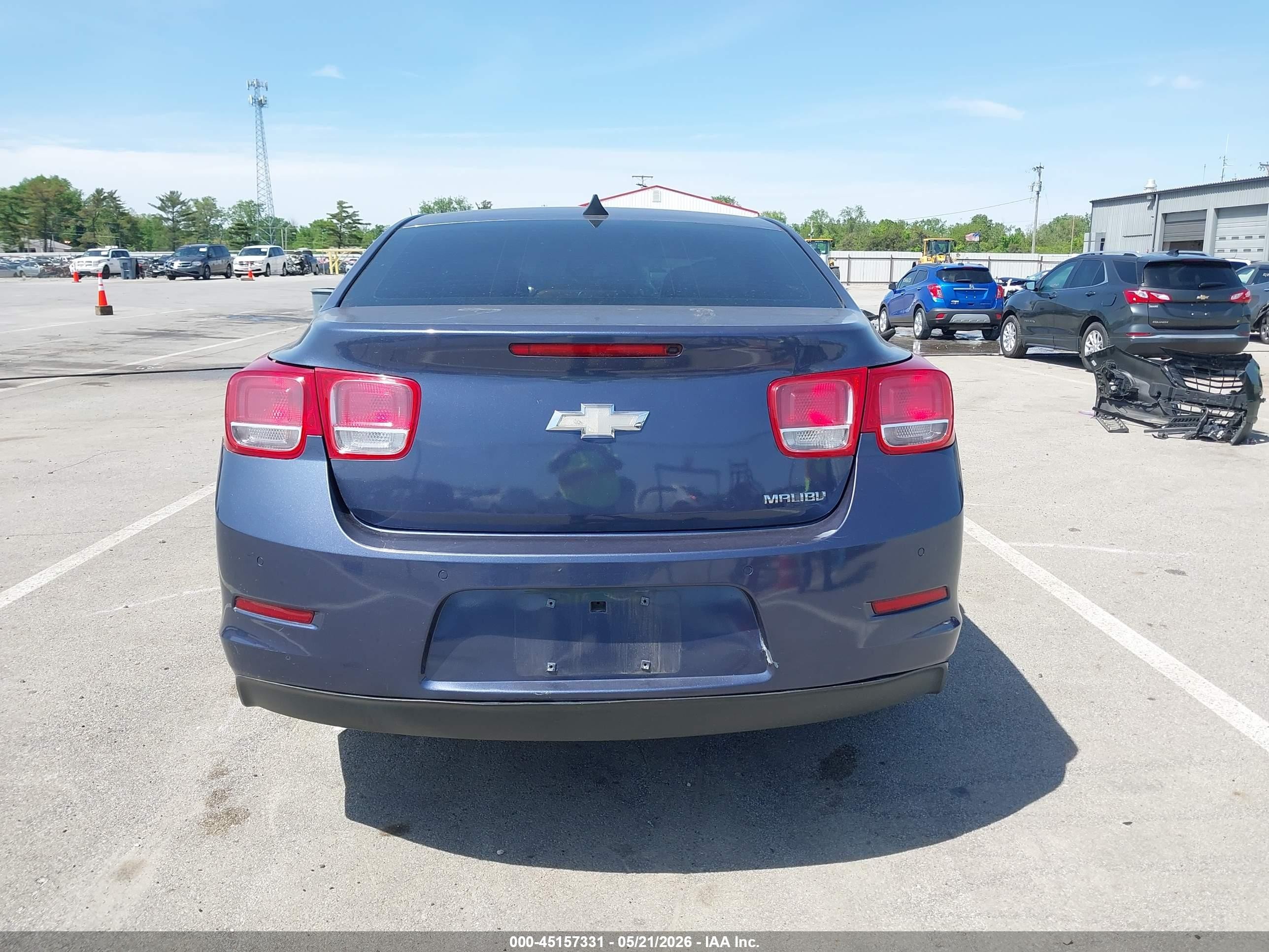 2013 Chevrolet Malibu 1ls Blue vin: 1G11B5SA0DF148999
