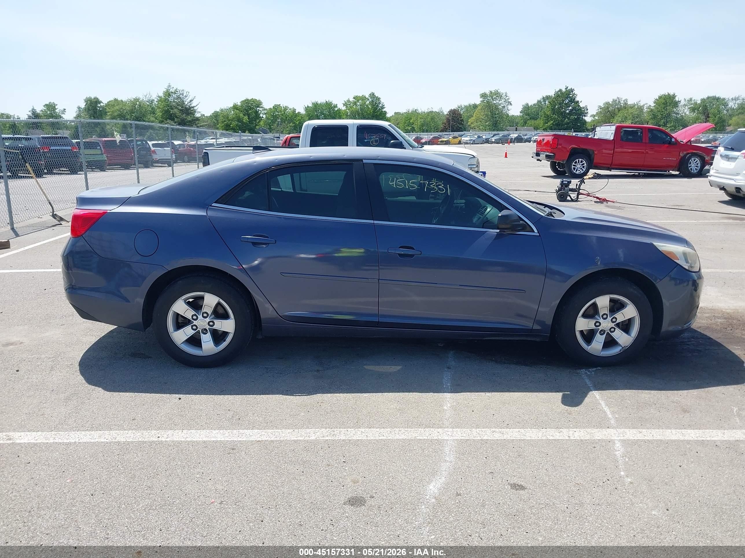 2013 Chevrolet Malibu 1ls Blue vin: 1G11B5SA0DF148999