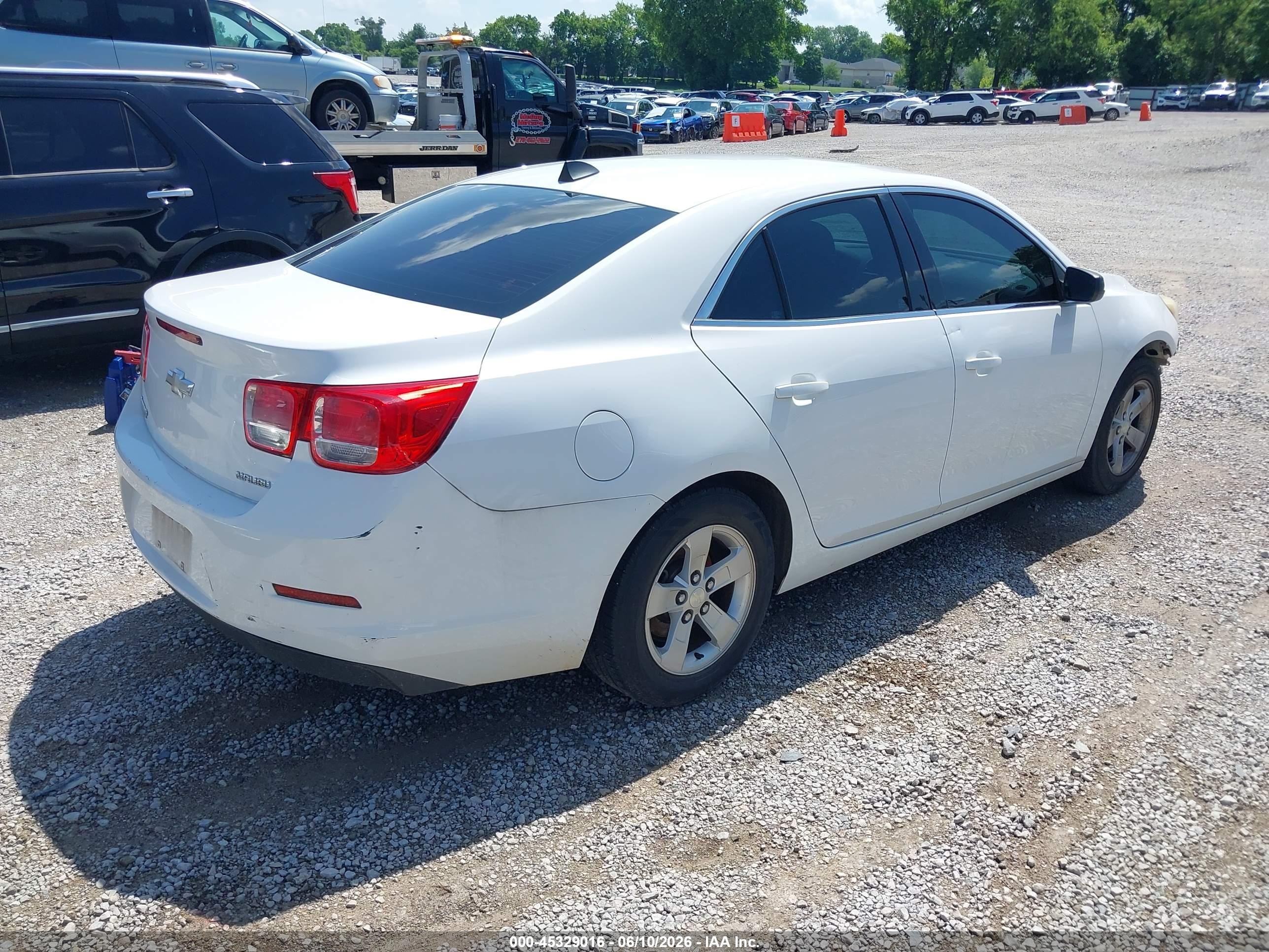 2013 Chevrolet Malibu 1ls White vin: 1G11B5SA0DF152311
