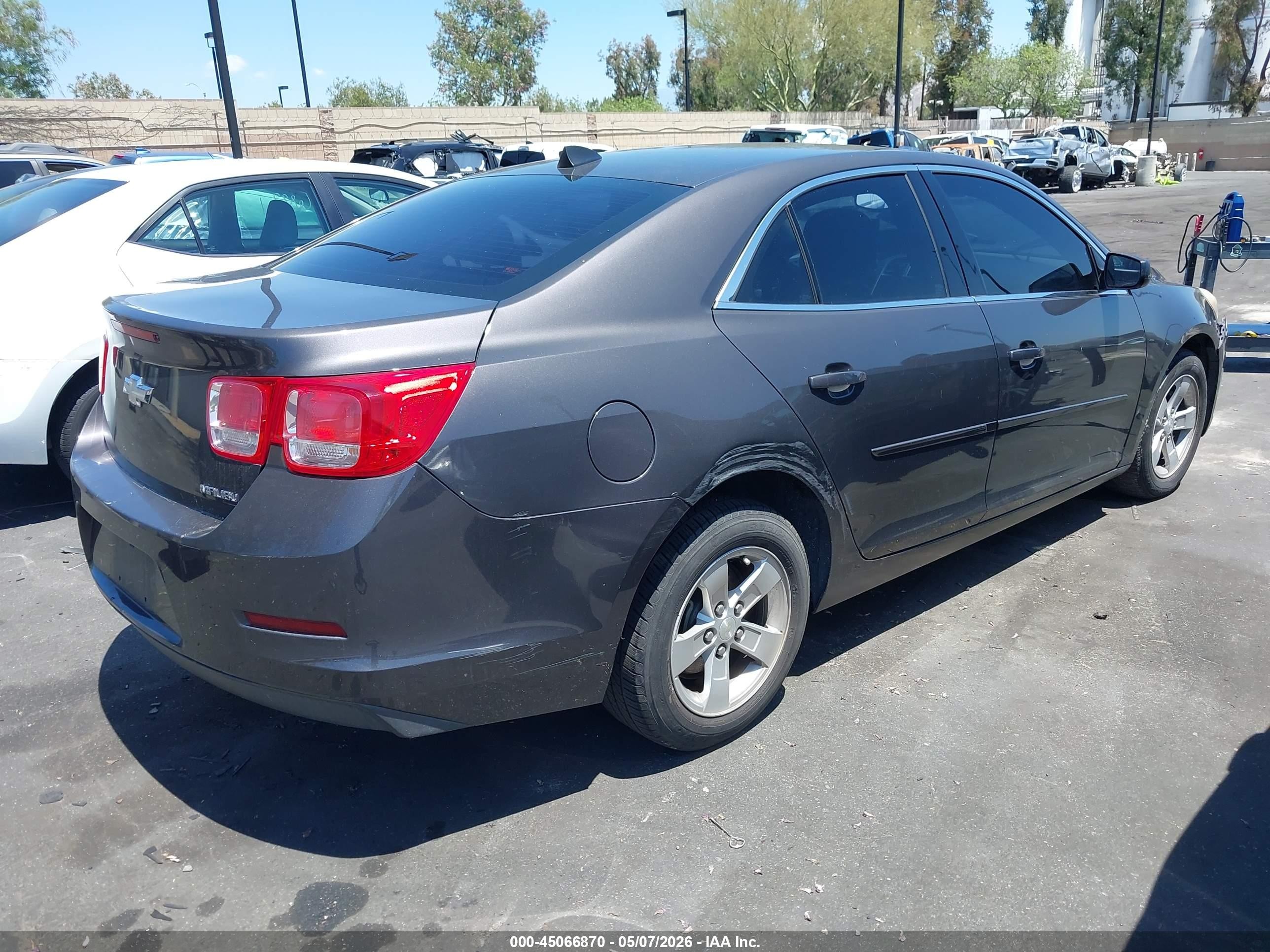 2013 Chevrolet Malibu 1ls Серый vin: 1G11B5SA0DF190248