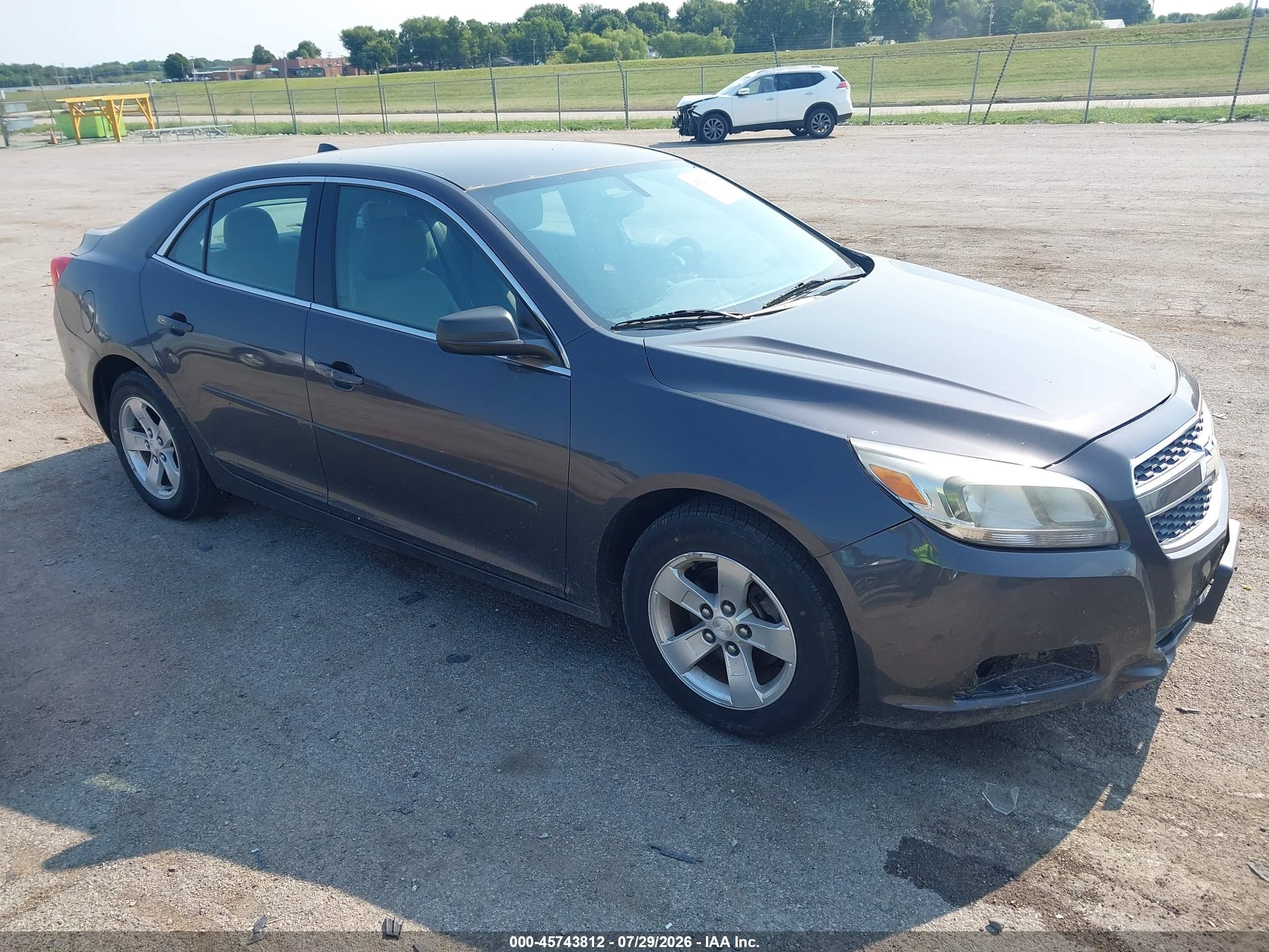 2013 Chevrolet Malibu 1ls Gray vin: 1G11B5SA0DF246981