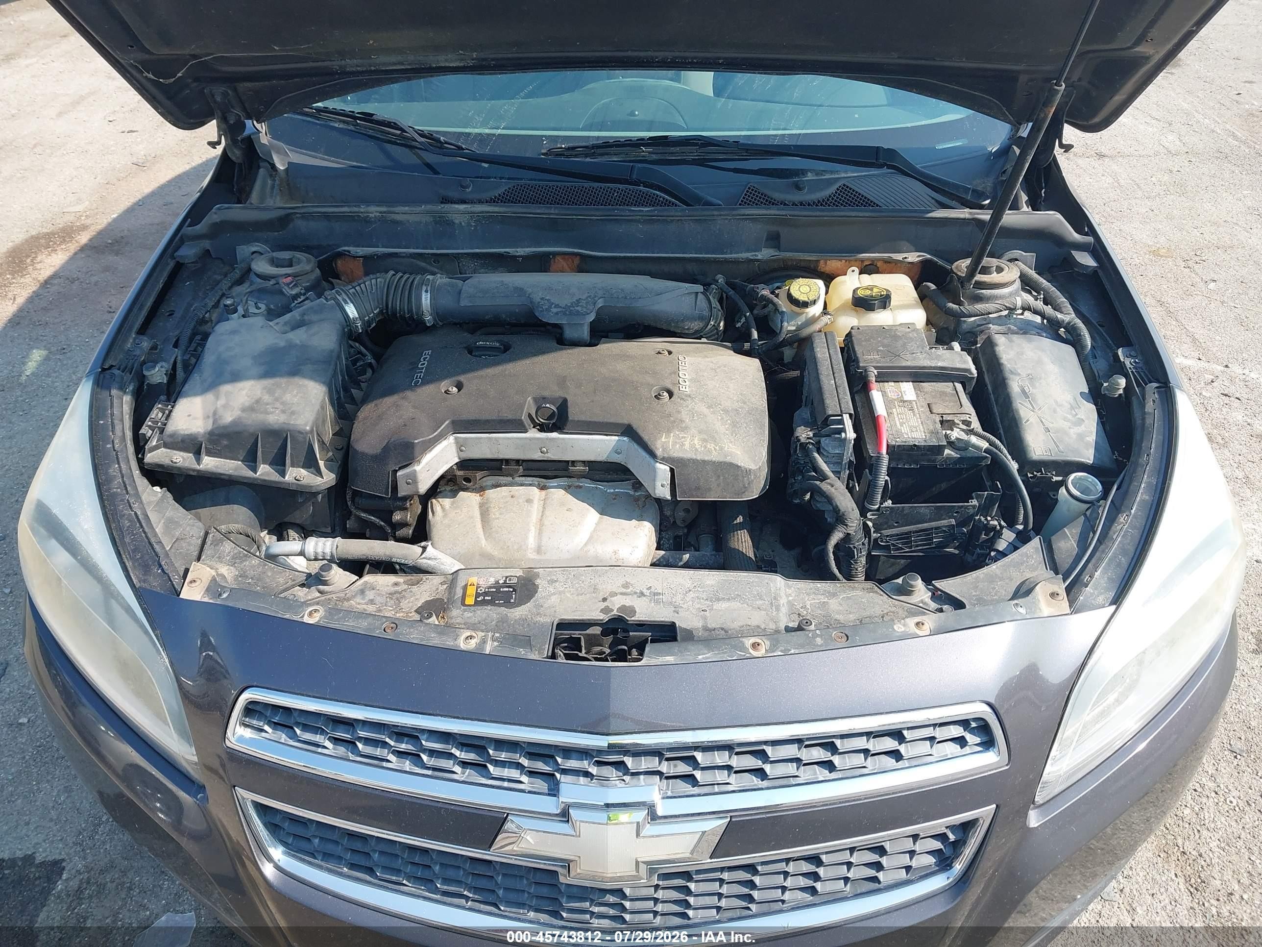 2013 Chevrolet Malibu 1ls Gray vin: 1G11B5SA0DF246981