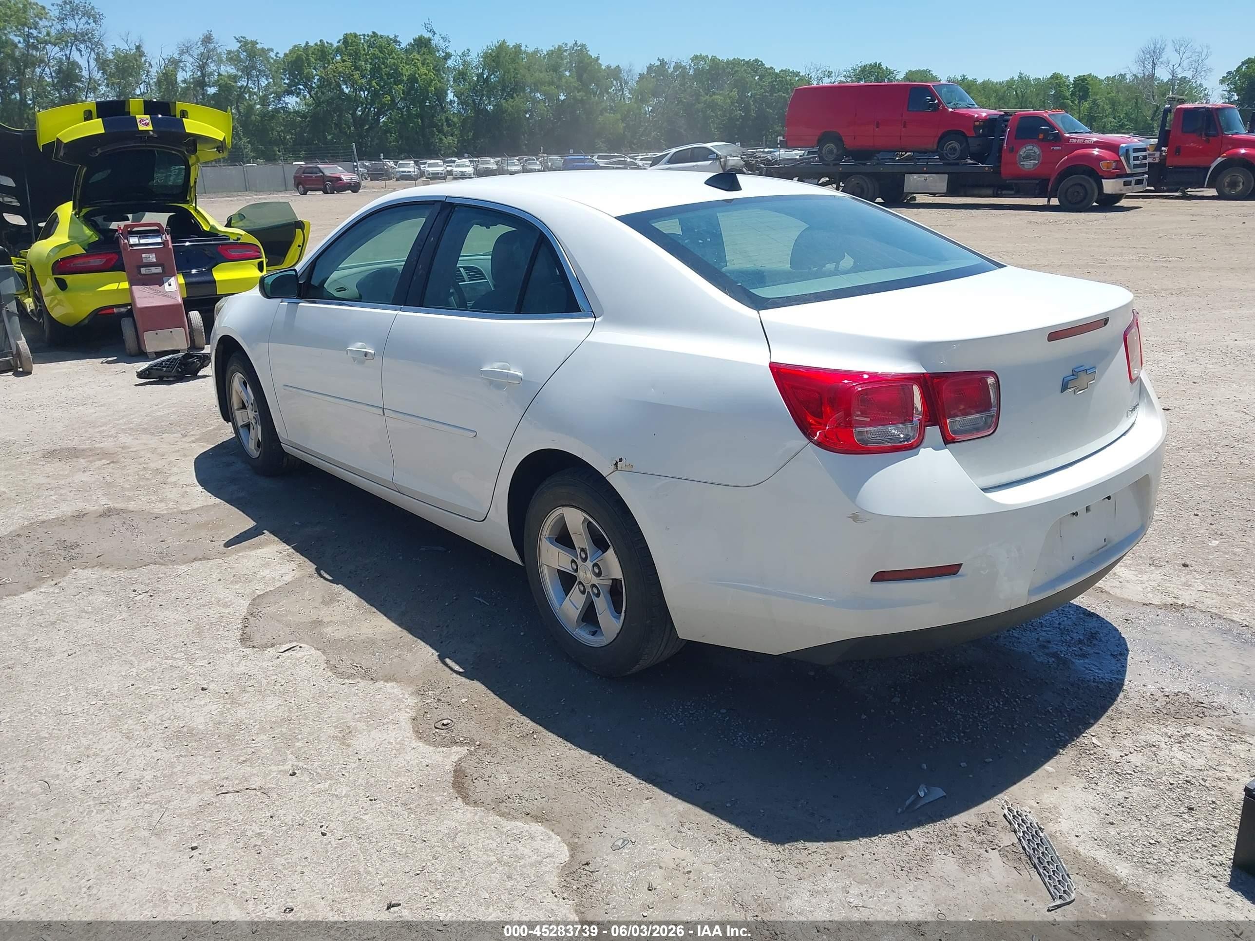 2013 Chevrolet Malibu 1ls White vin: 1G11B5SA0DF267104