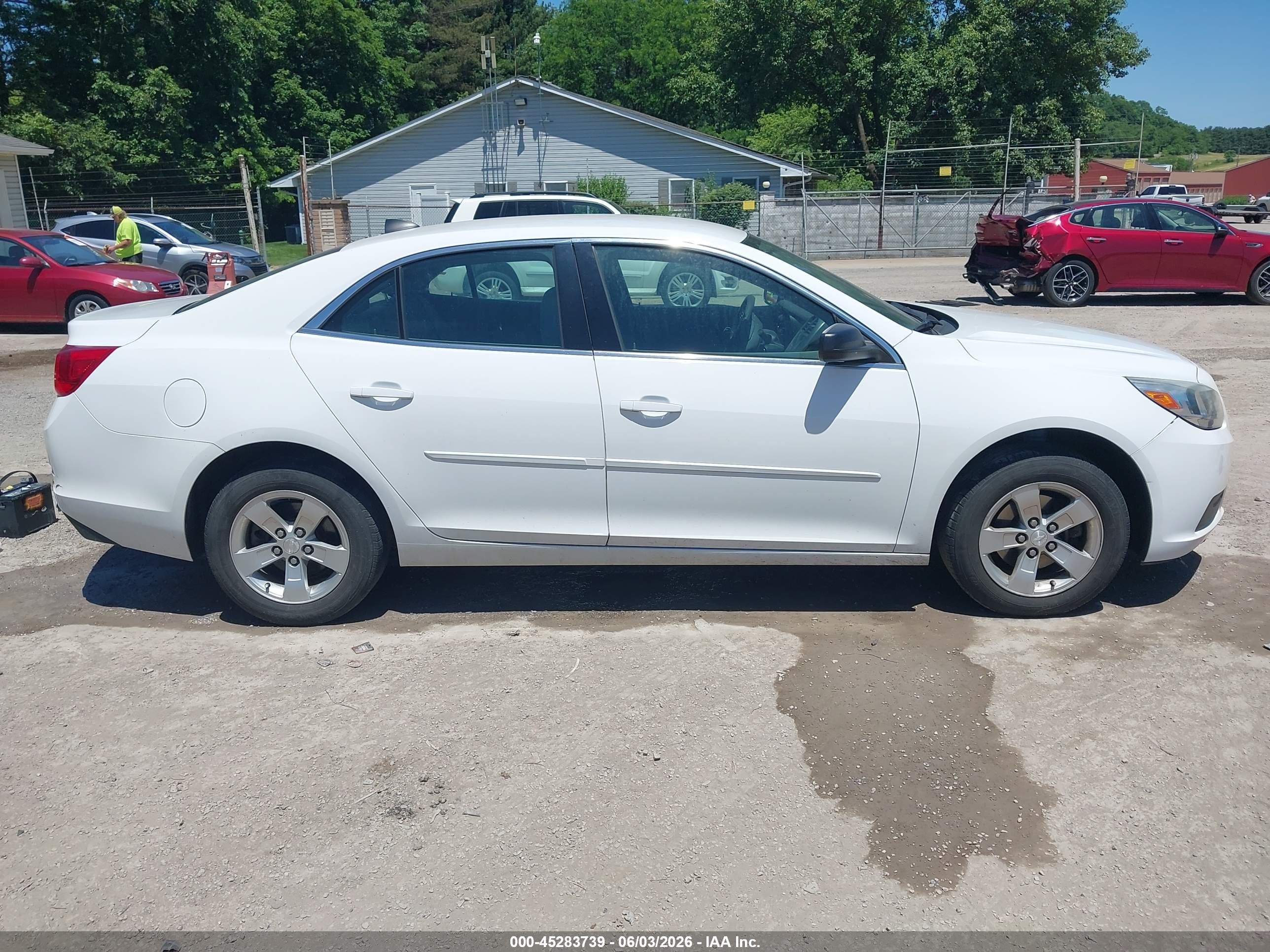 2013 Chevrolet Malibu 1ls White vin: 1G11B5SA0DF267104