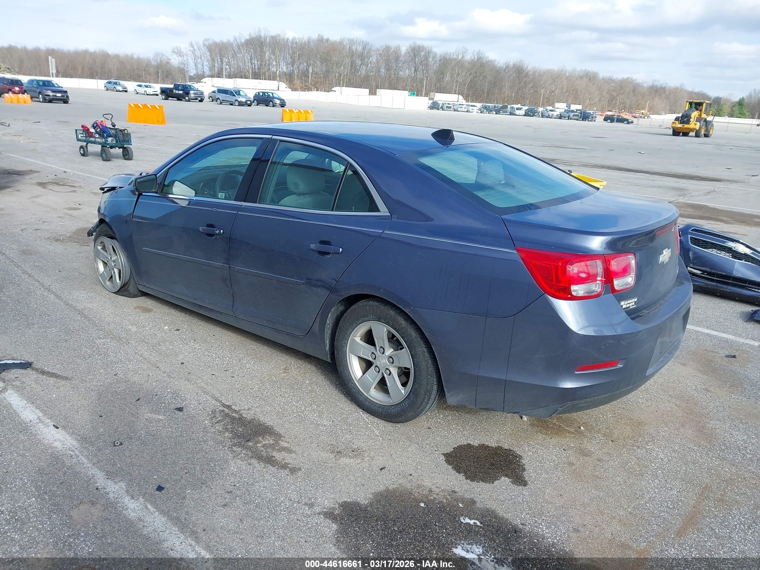 2013 Chevrolet Malibu 1ls Blue vin: 1G11B5SA0DF318939